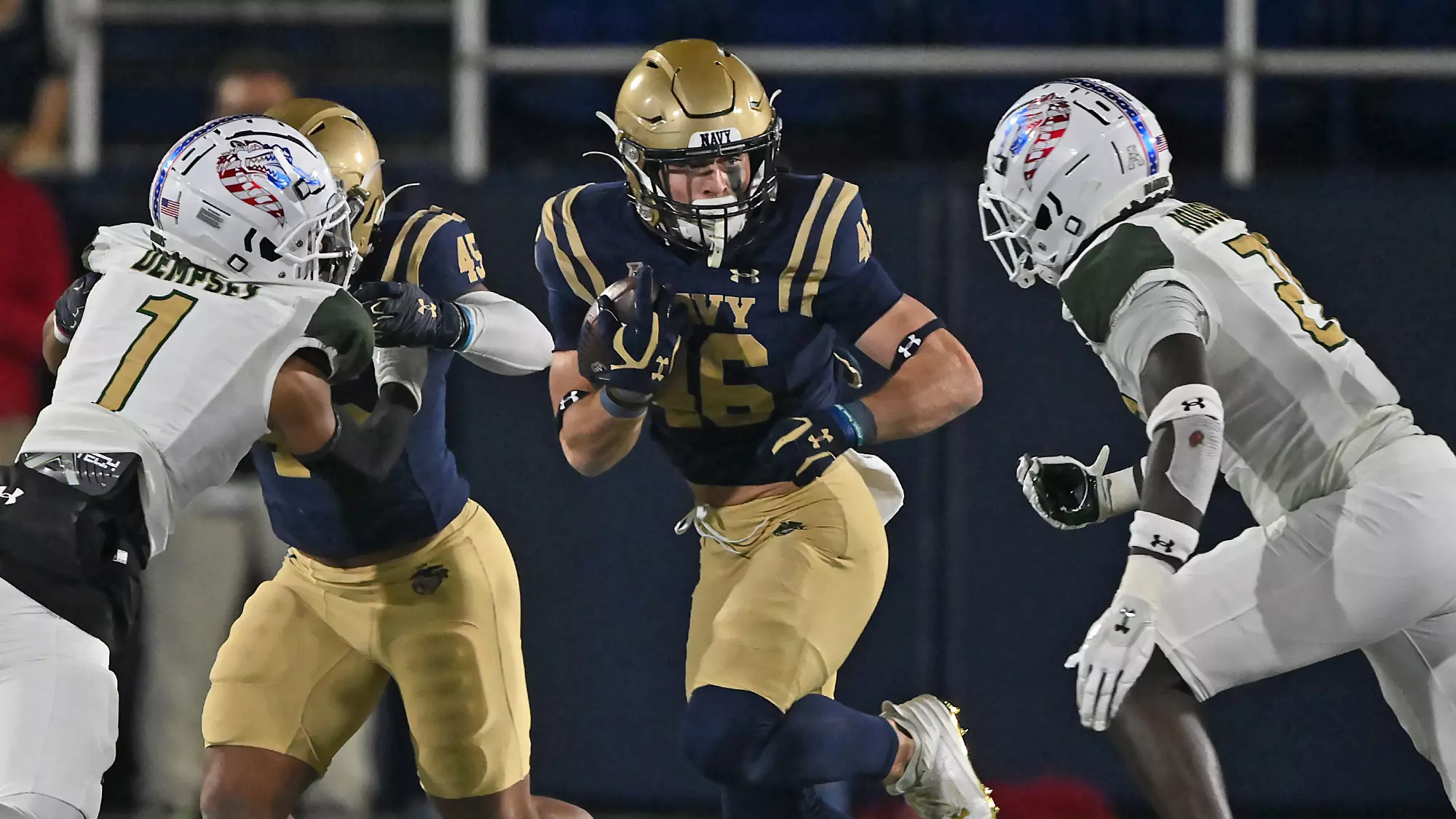 Alex Tecza Football Naval Academy Athletics