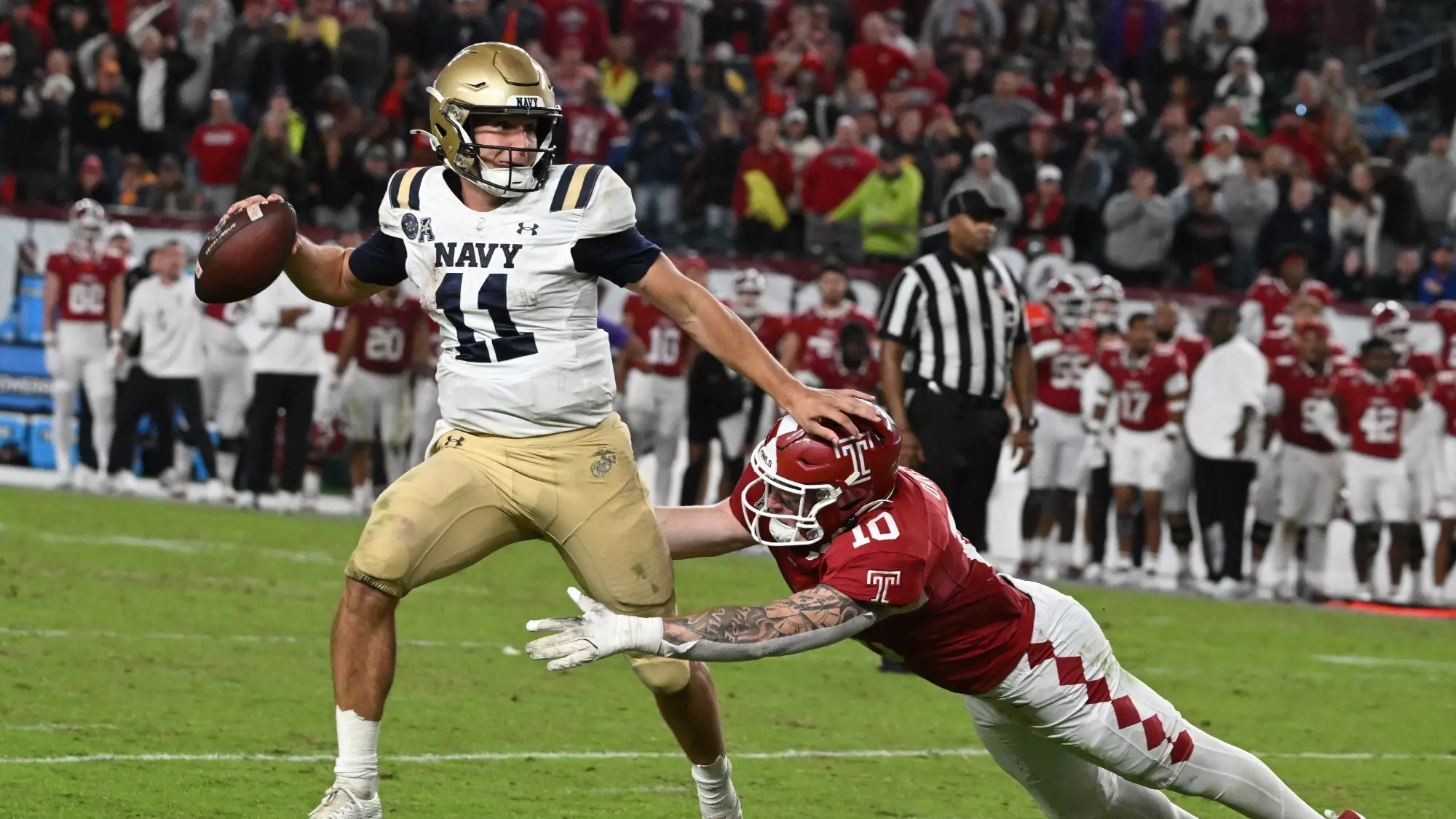Navy Football Stuns Temple 32-31 to Move to 6-0 on the Year - Naval ...
