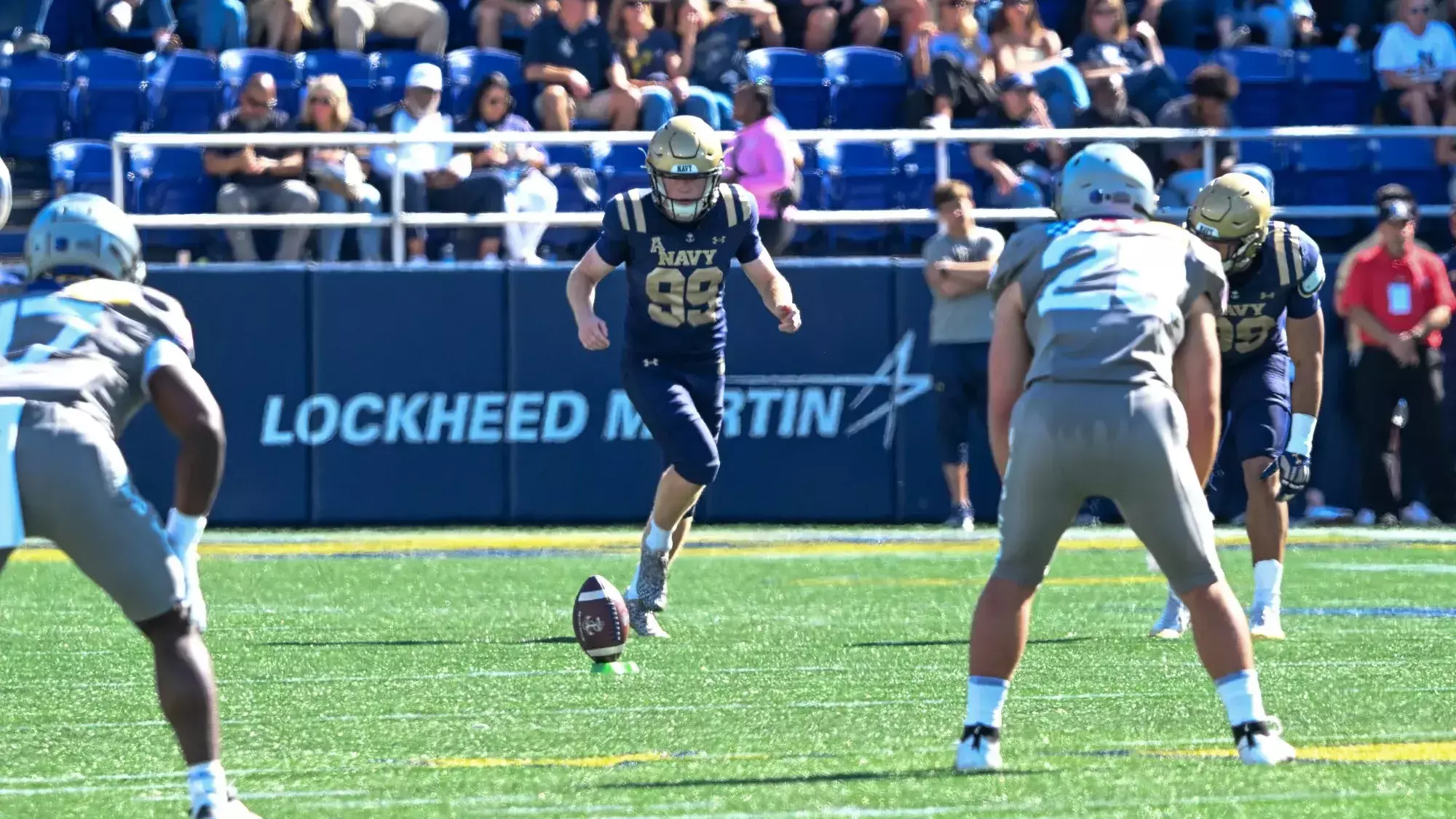 Will Rothwell Lance Gossett - Football - Naval Academy Athletics