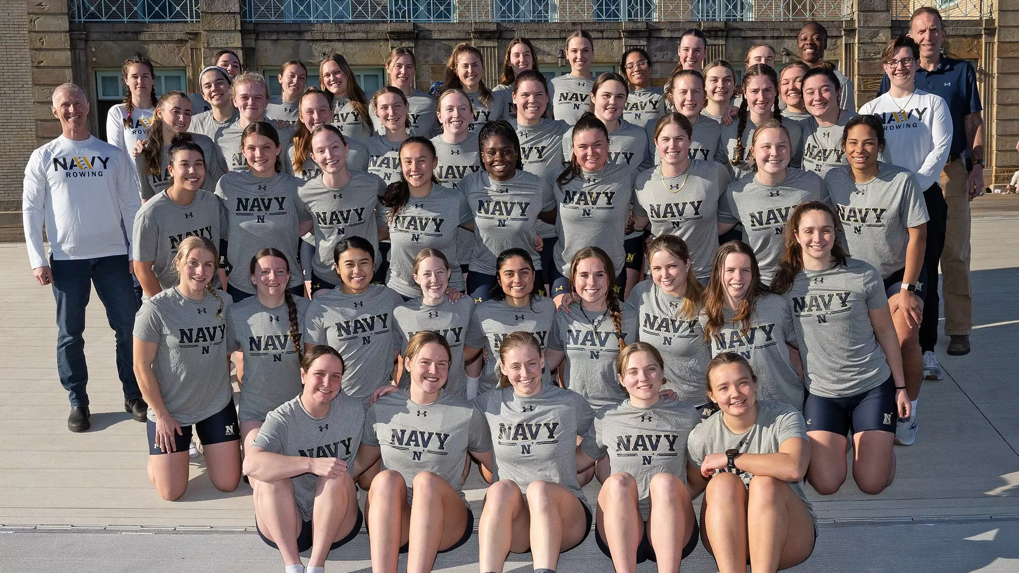 Kelly Fortner Paige Burke - Women's Rowing - Naval Academy Athletics