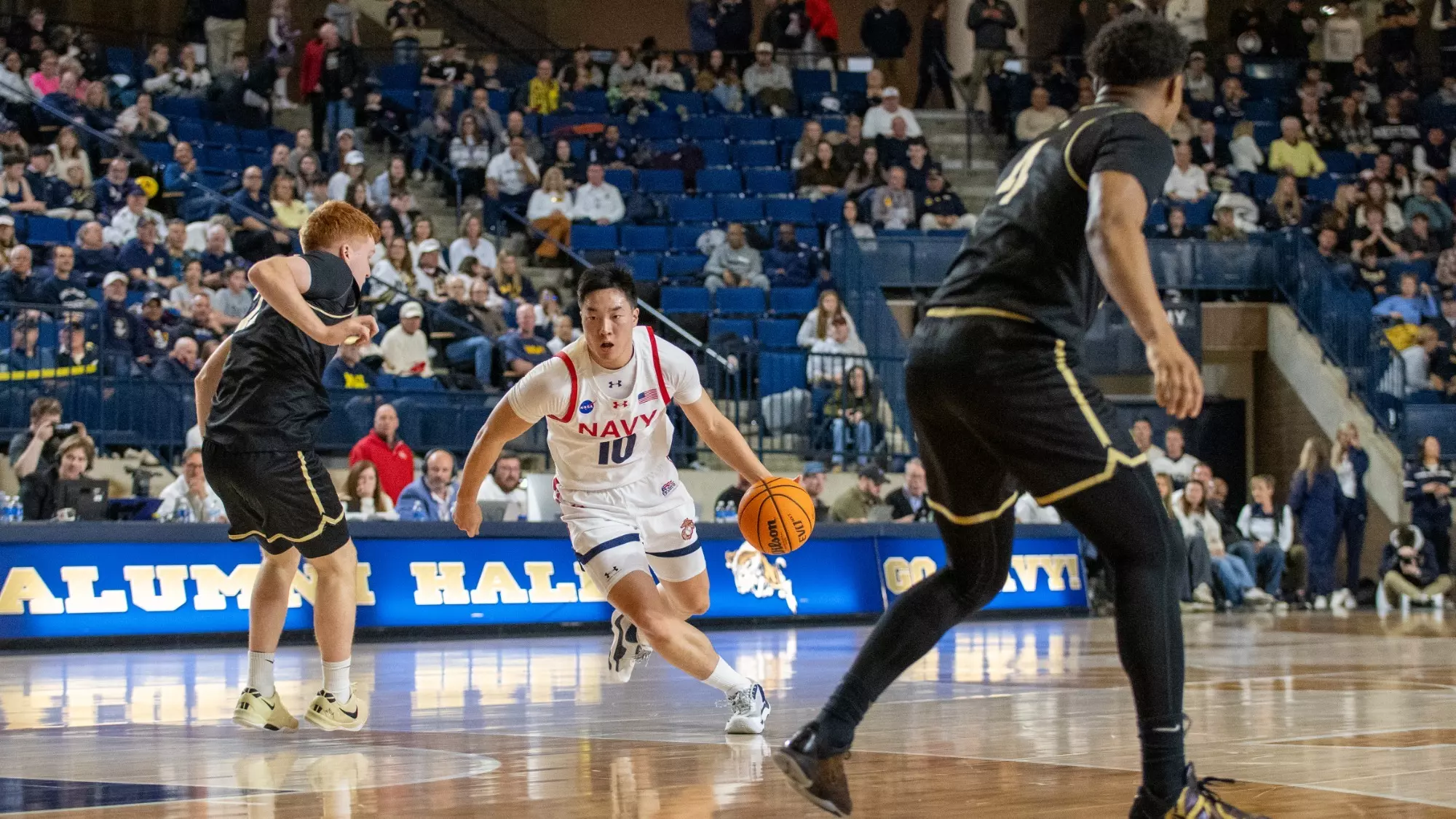 Navy Finishes Strong to Get Past Boston for Road Win - Naval Academy ...