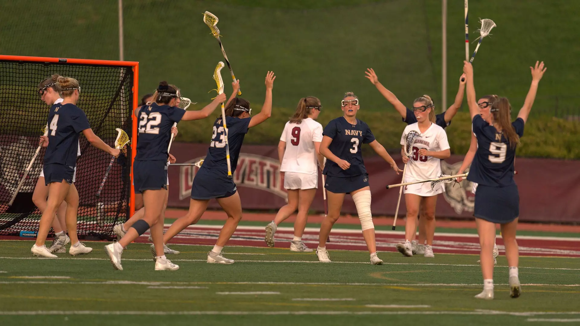 #7 Women’s Lacrosse Blows by Lafayette, 24-1 - Naval Academy Athletics