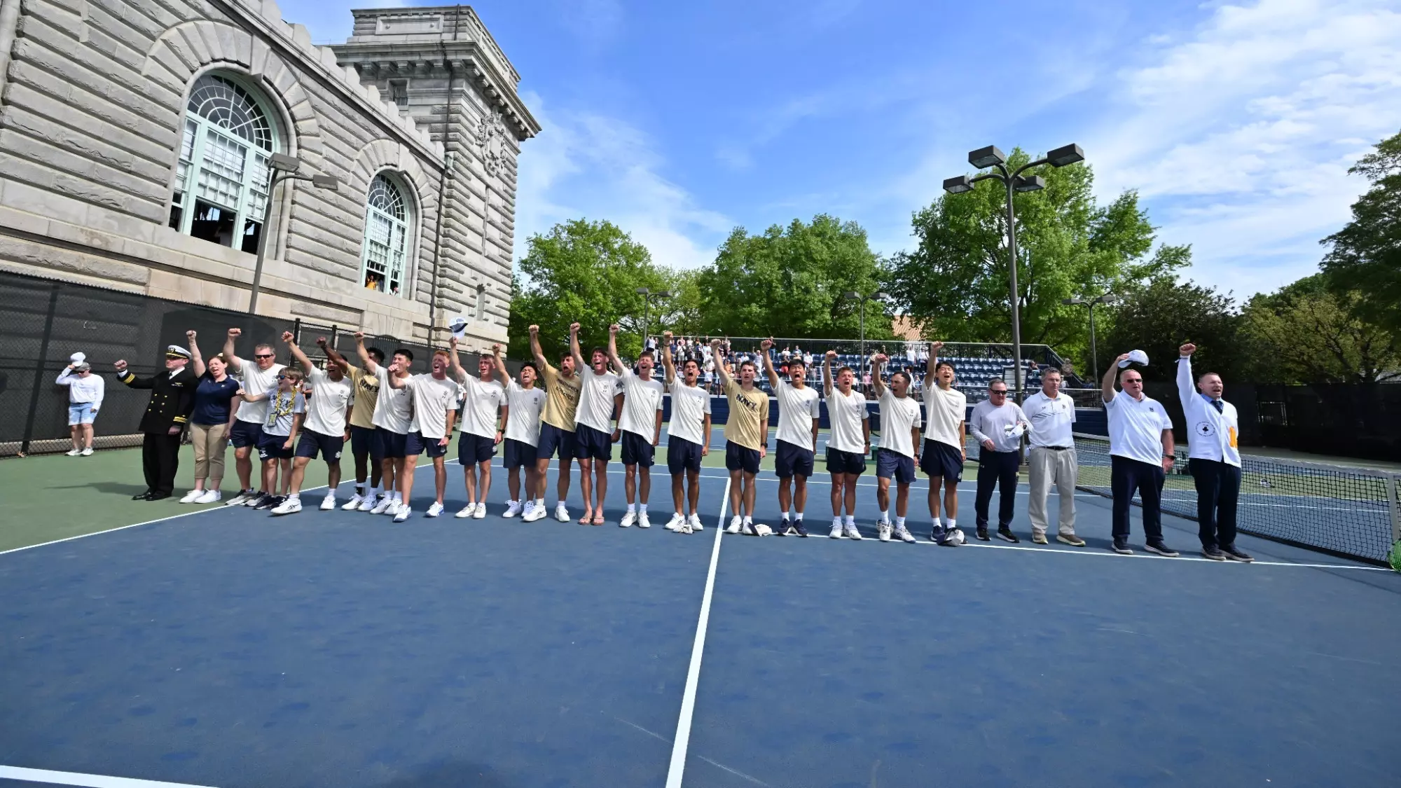 Men’s Tennis Beats Army to Win Star Match - Naval Academy Athletics