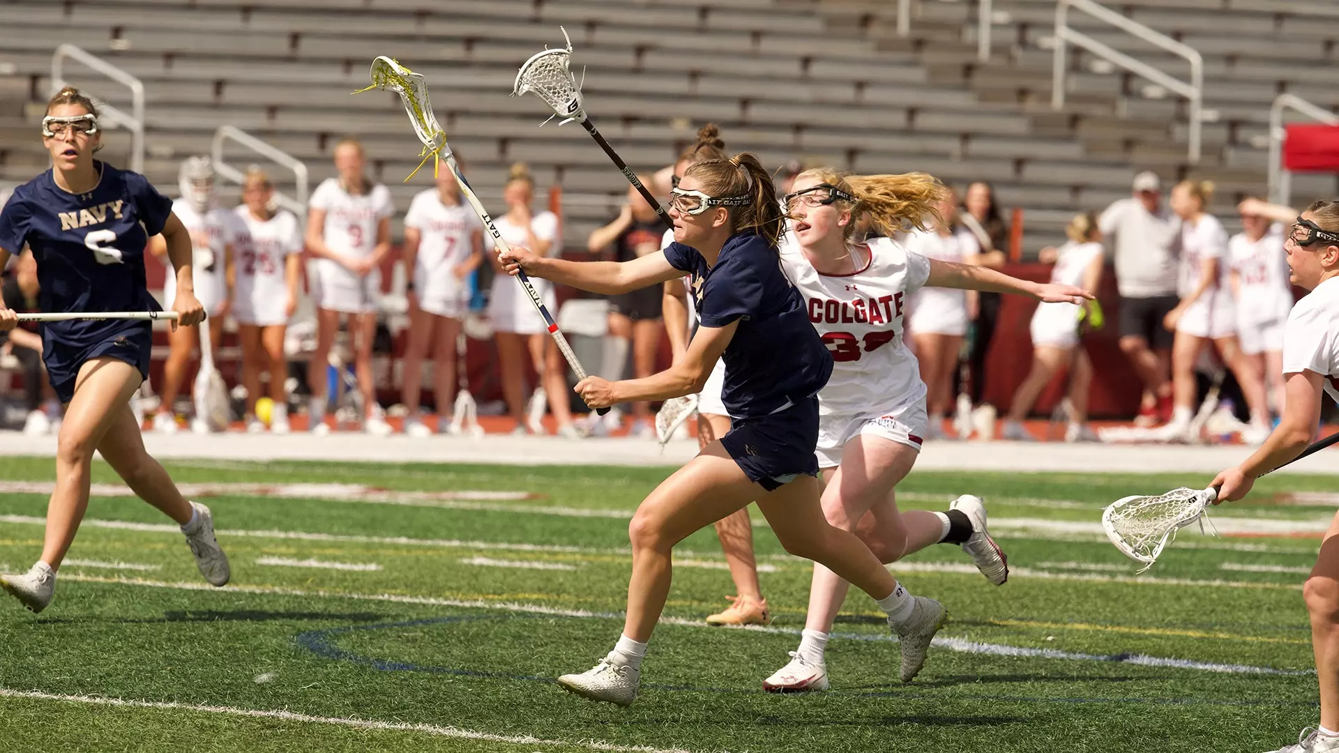 #7 Women’s Lacrosse Cruises to 23-7 Win at Colgate - Naval Academy ...