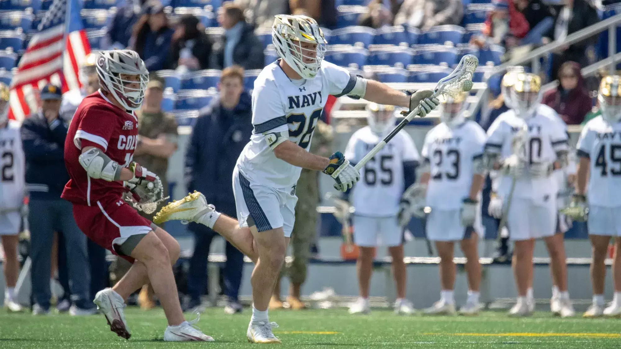 Aidian Reed Go Graham Parker - Men's Lacrosse - Naval Academy Athletics