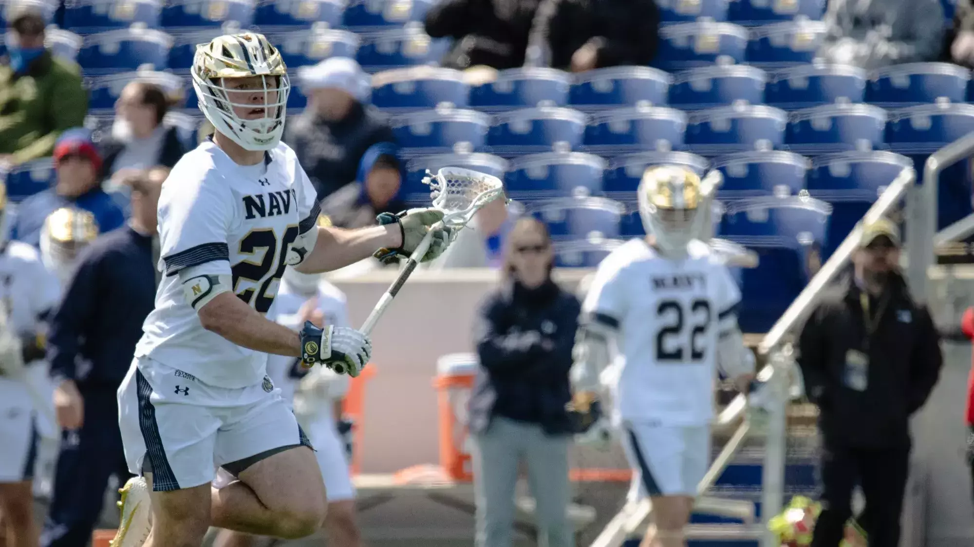 Aidian Reed Go Graham Parker - Men's Lacrosse - Naval Academy Athletics
