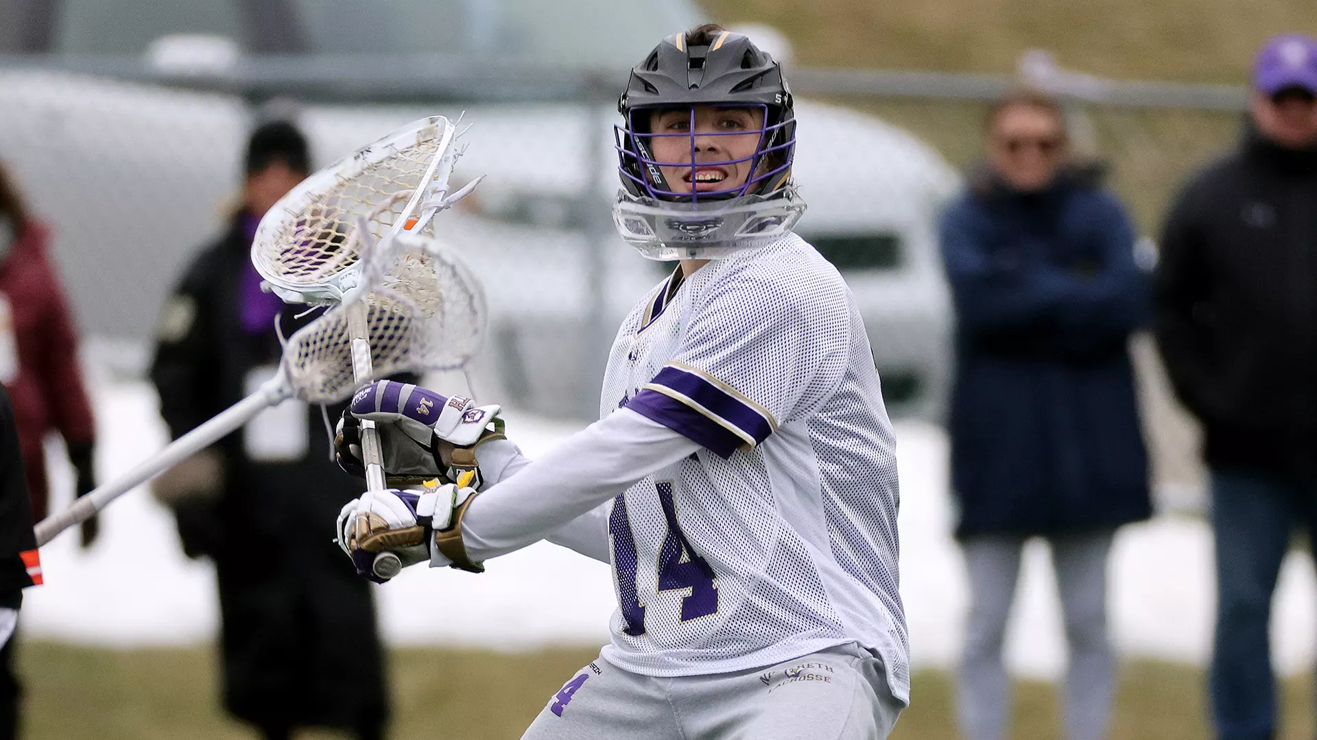 Carson Picker Nazareth pulls away for first win, 17-10 - Nazareth University Athletics