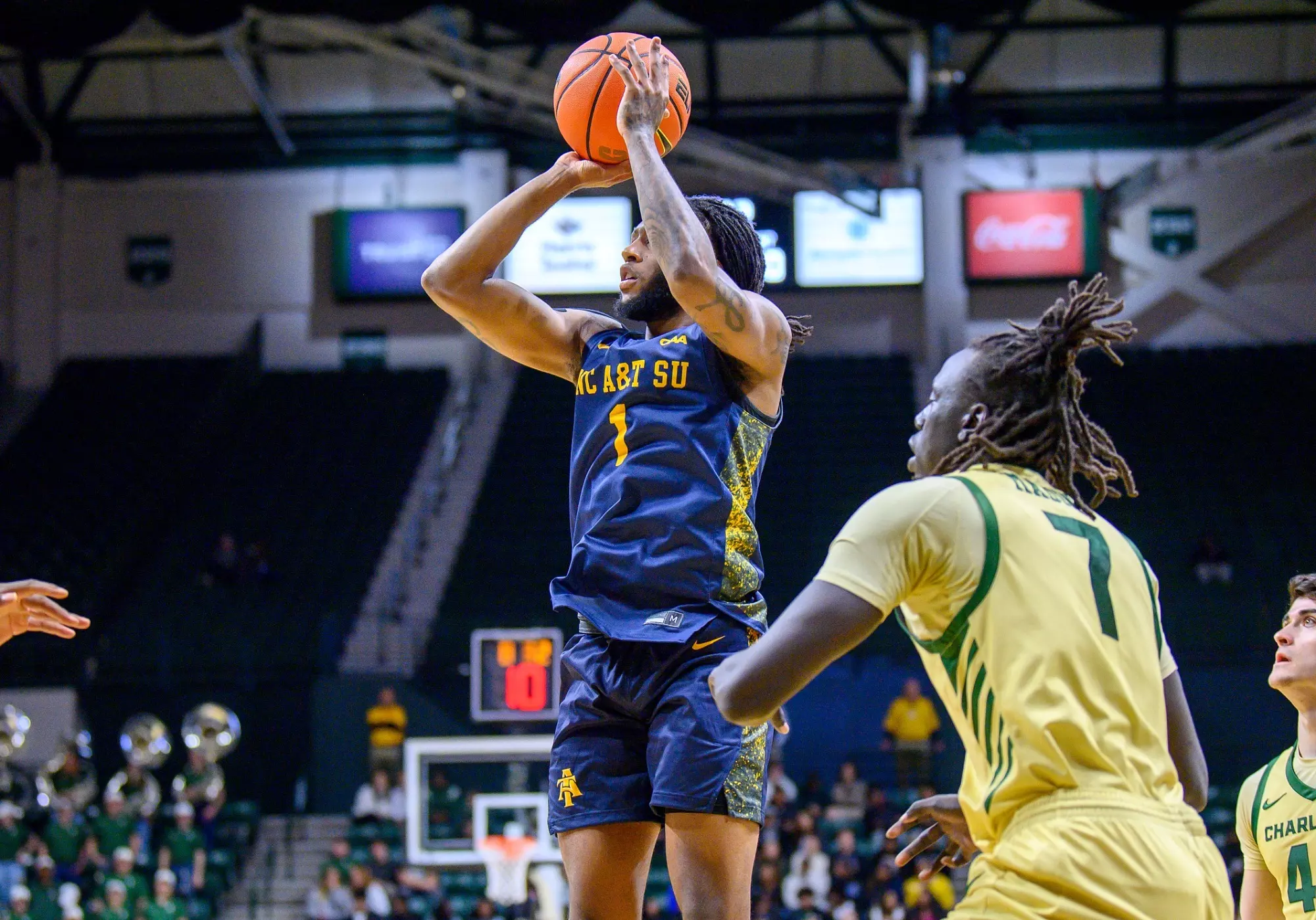 Charlotte's Fast Start Proves Too Much for A&T - North Carolina A&T