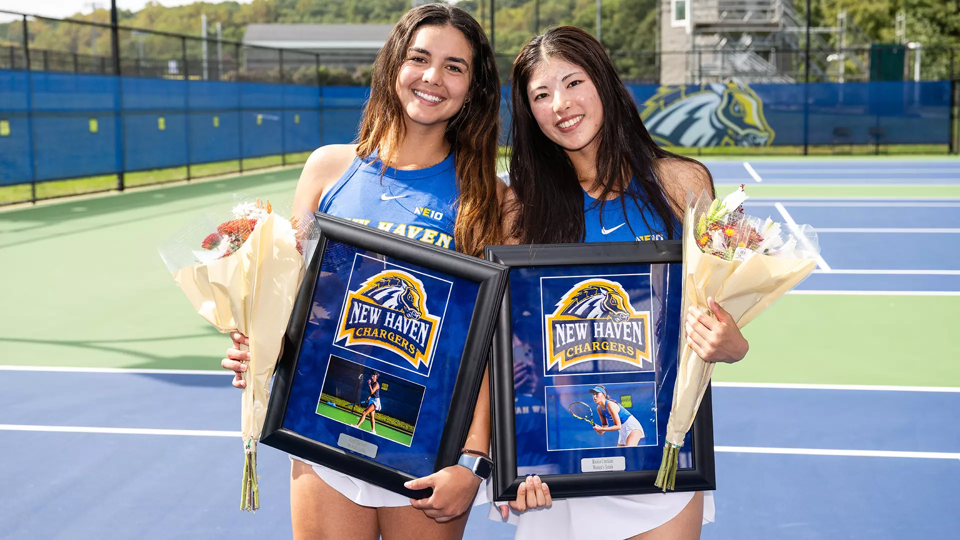 Laura Ravera Risako Umekuni - Women's Tennis - University of New Haven Athletics