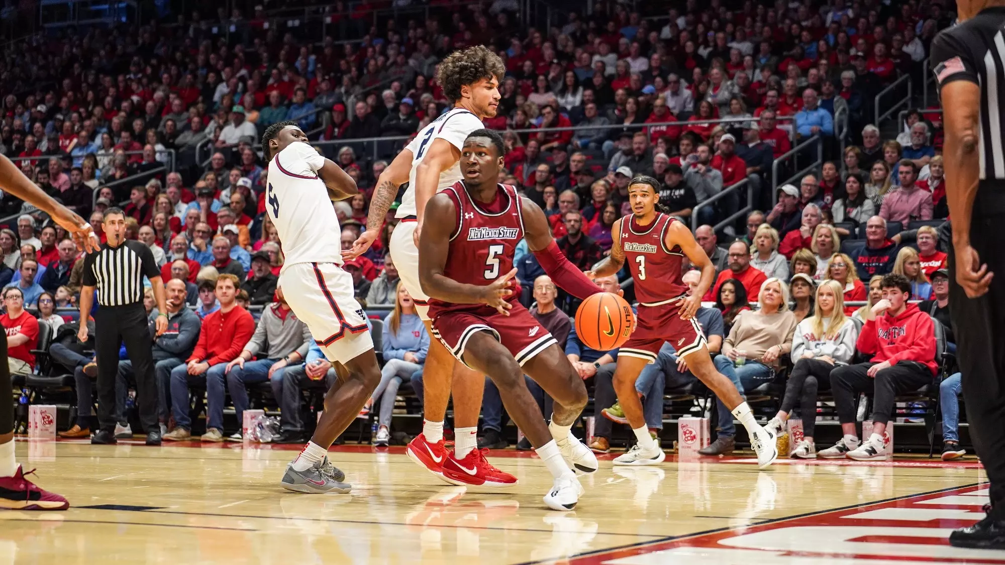 Deuce Benjamin Carl Cherenfant - 2024-25 - Men's Basketball - New Mexico State ...