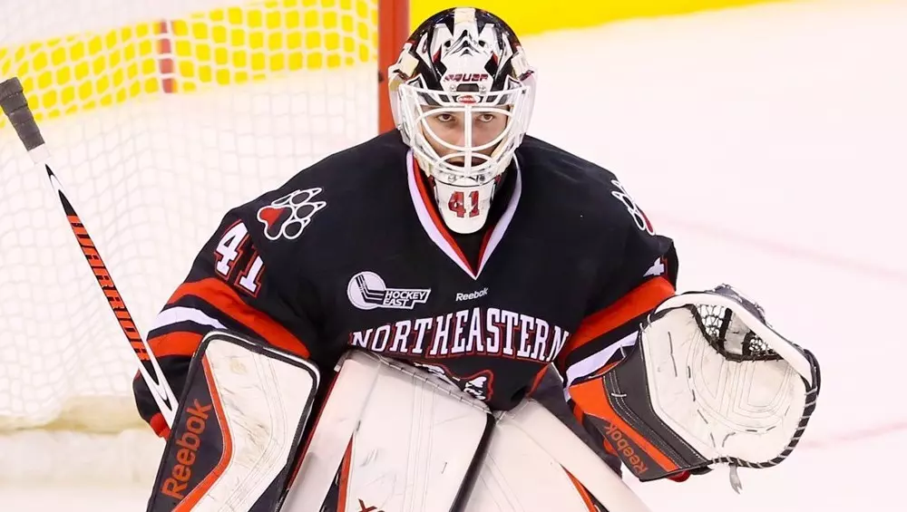 Ryan Ruck Goaltending the difference as NU and Bentley tie, 1-1 - Northeastern ...
