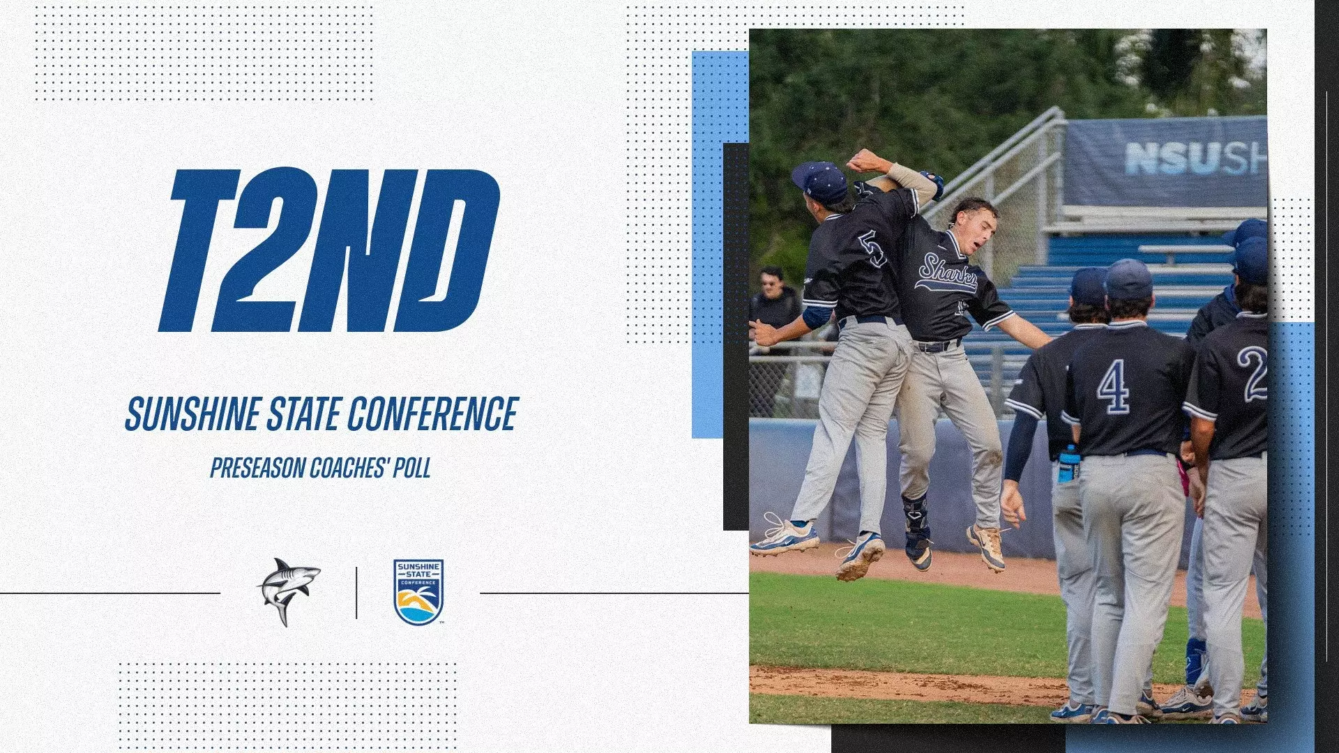 Sharks Tied for Second in SSC Preseason Coaches' Poll - Nova ...