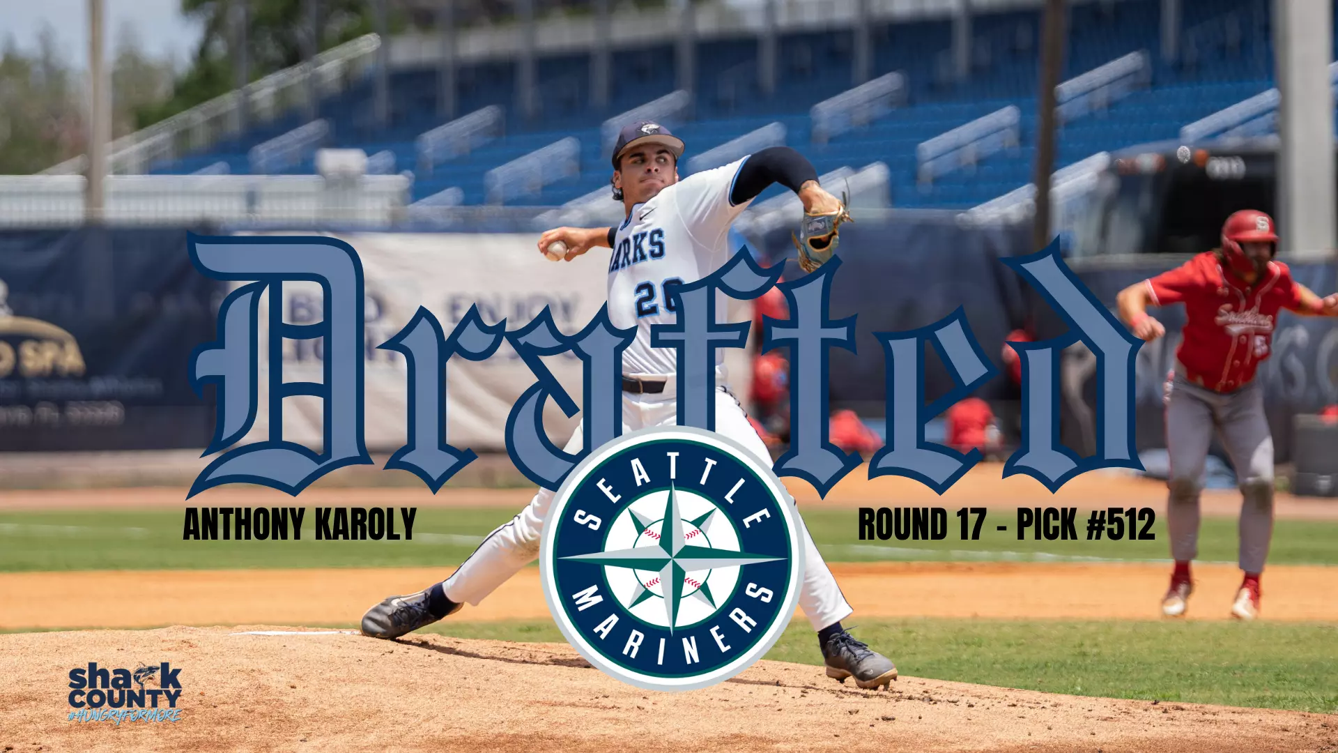 Karoly selected by Seattle Mariners in MLB Draft - Nova Southeastern ...