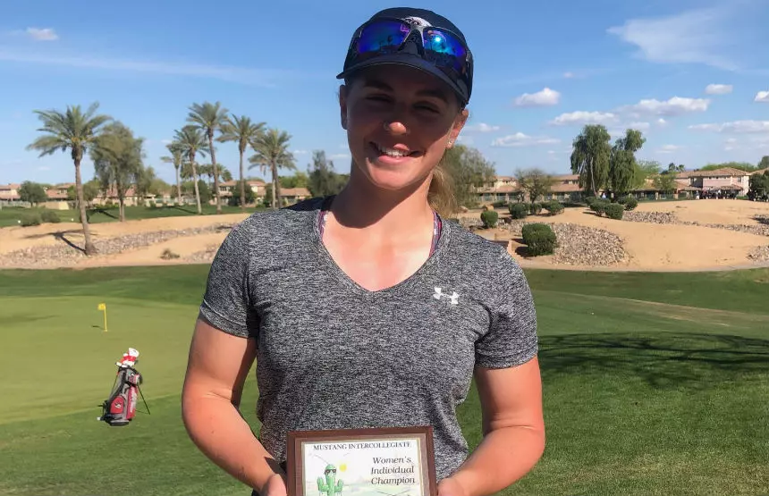 Carey Rigsby Rigsby takes playoff at Mustang Intercollegiate for 3rd career win ...