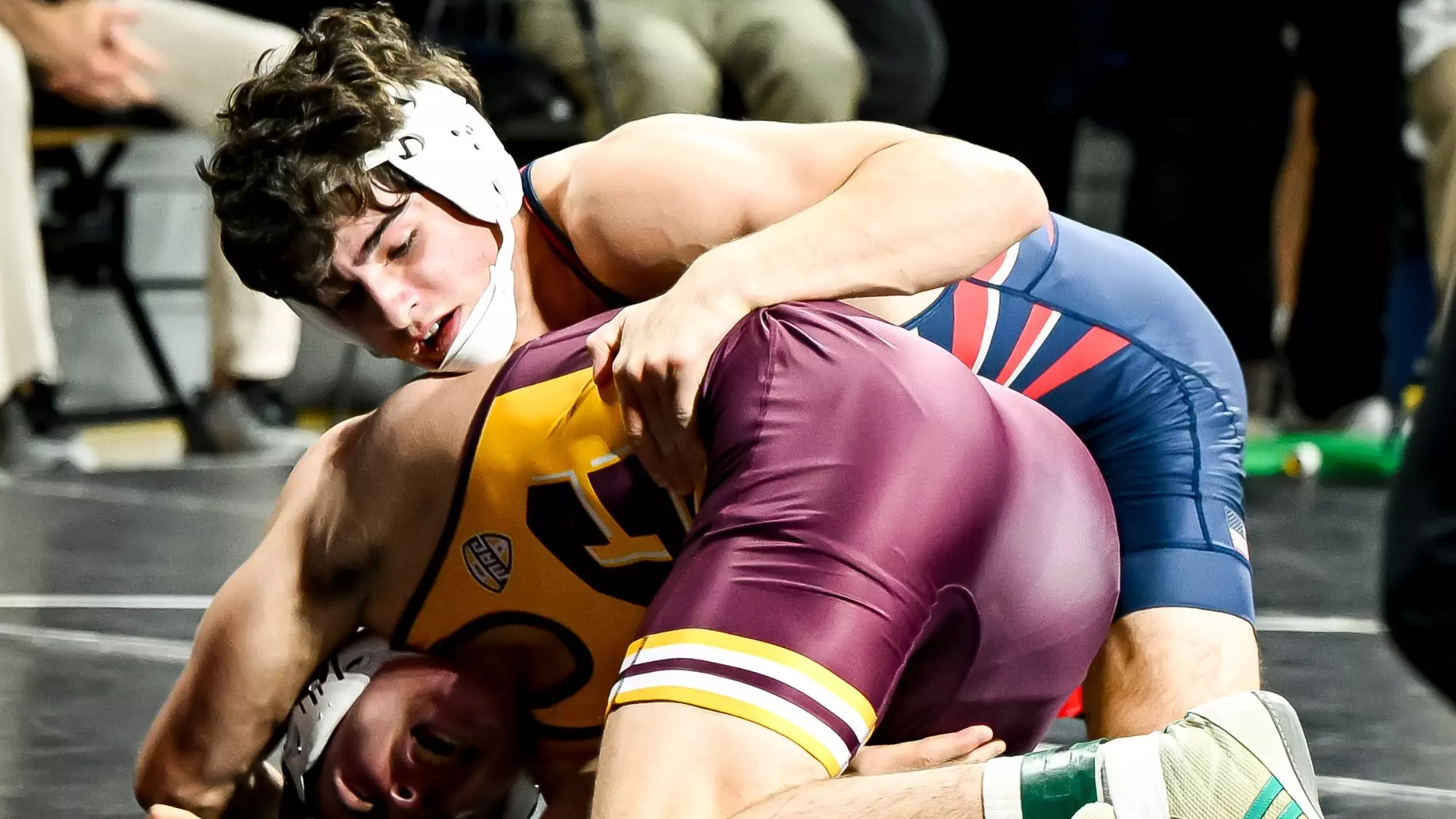Carlin Leads Charge for Wrestling at Patriot Open - University of ...