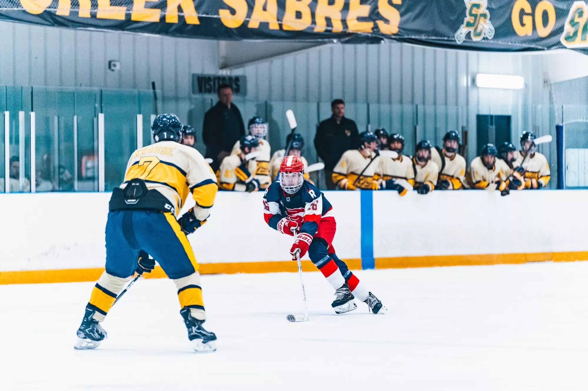 Browne Buries Four Goals in Royals 7-3 Win - Redeemer University Athletics