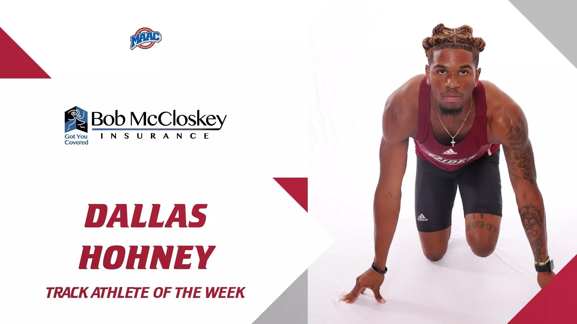 Dallas Rider Dallas Hohney - Men's Track and Field - Rider University Athletics