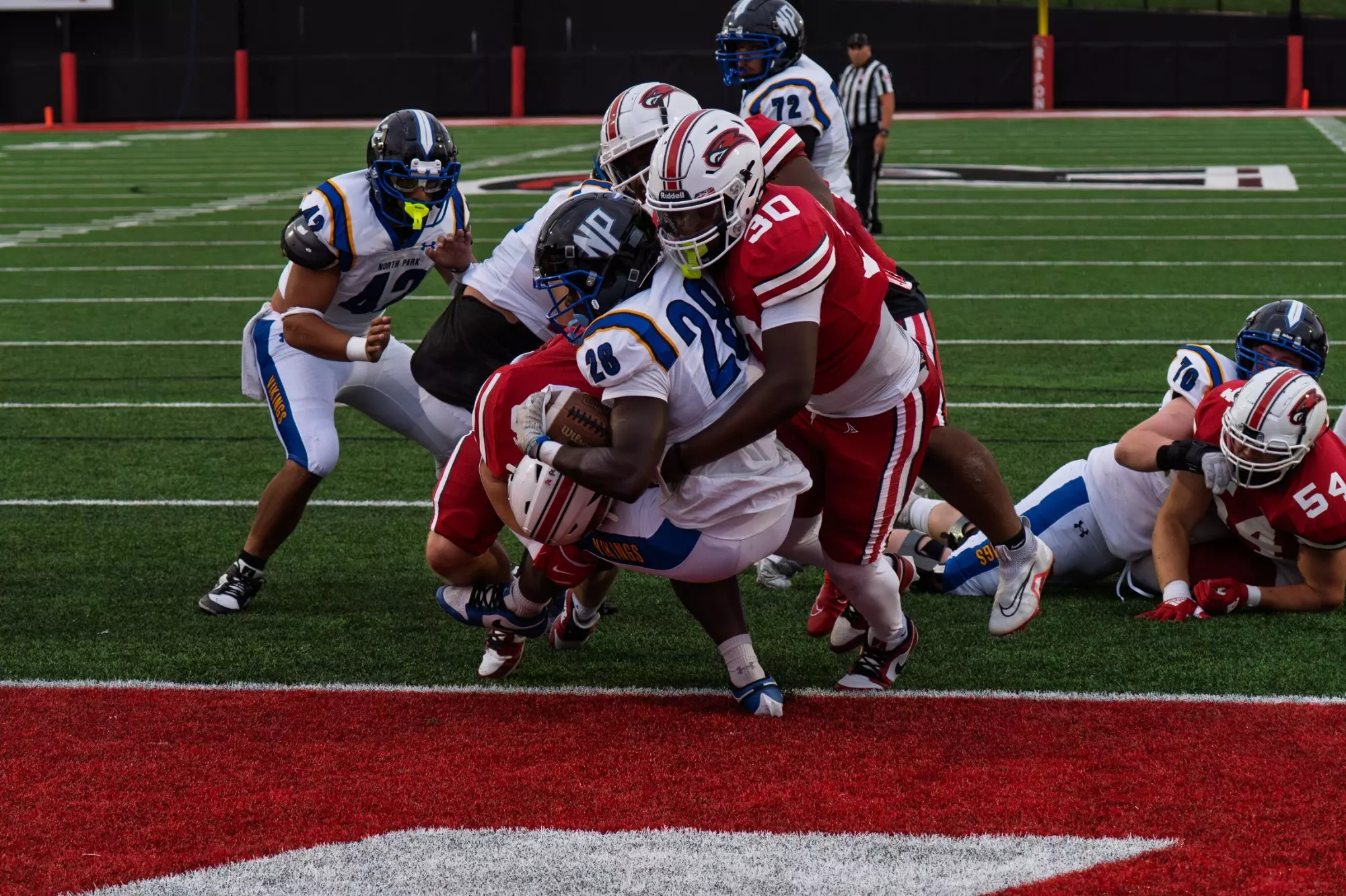 Red Hawks Football Falls to Vikings in Season Opener - Ripon College ...