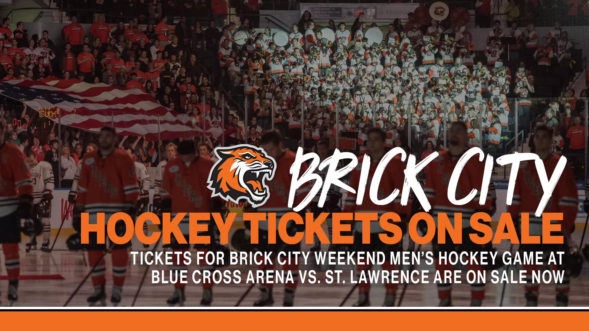 Brick City Rochester Rit Tickets for 2021 Brick City Weekend Men's Hockey Game On Sale ...