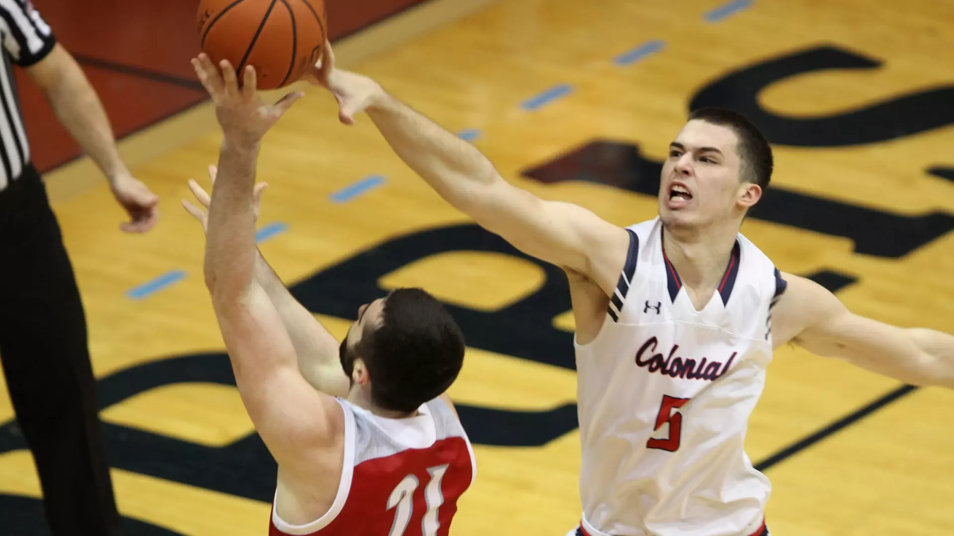 Giles Rouse Braden Burke - Men's Basketball - Robert Morris University Athletics