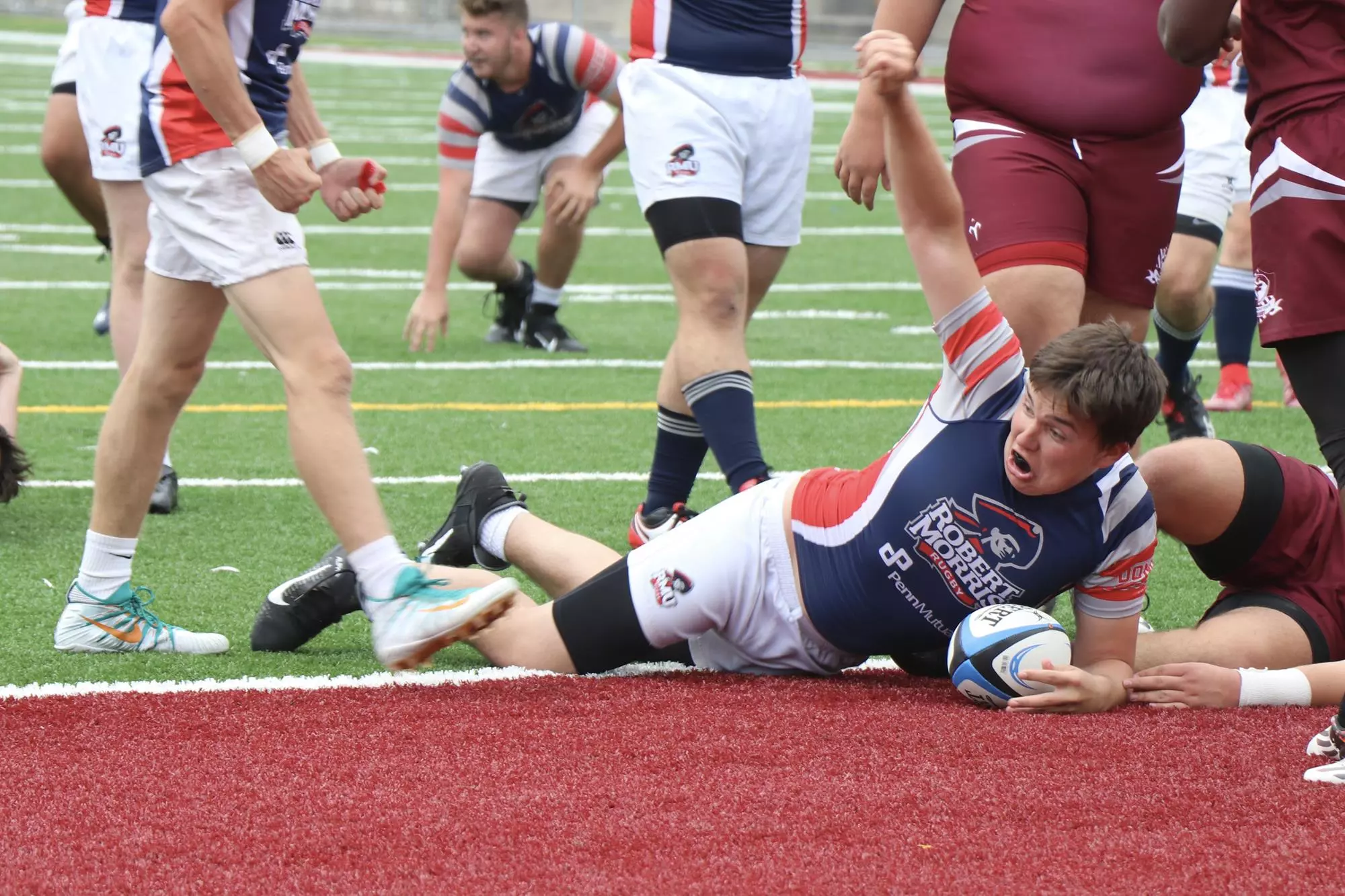 Rugby Rfmf RMU Dismantles Fairmont State in Blowout Season Opener - Robert Morris ...