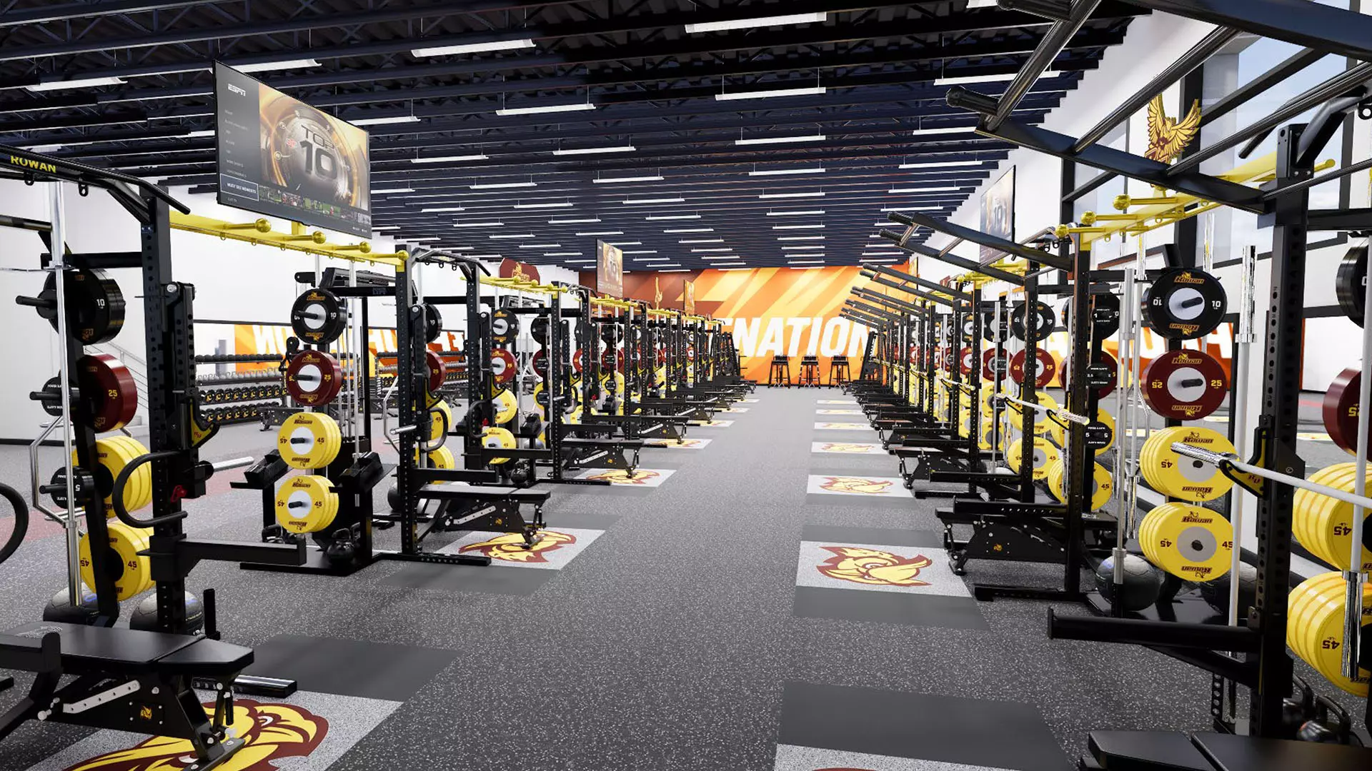 New Student-Athlete Weight Room Set to Open This Summer - Rowan ...
