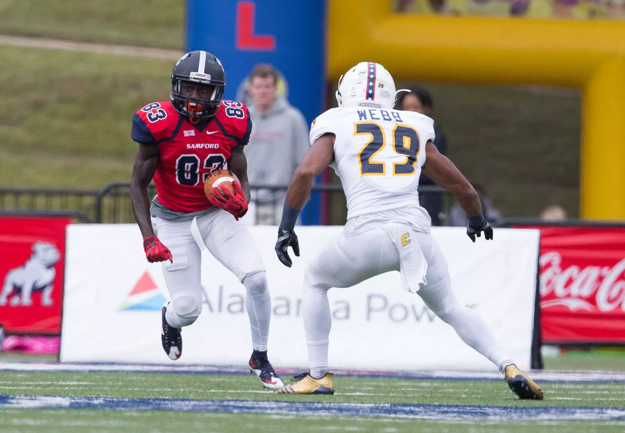 Devan Ware Chris Shelling - Football - Samford University Athletics