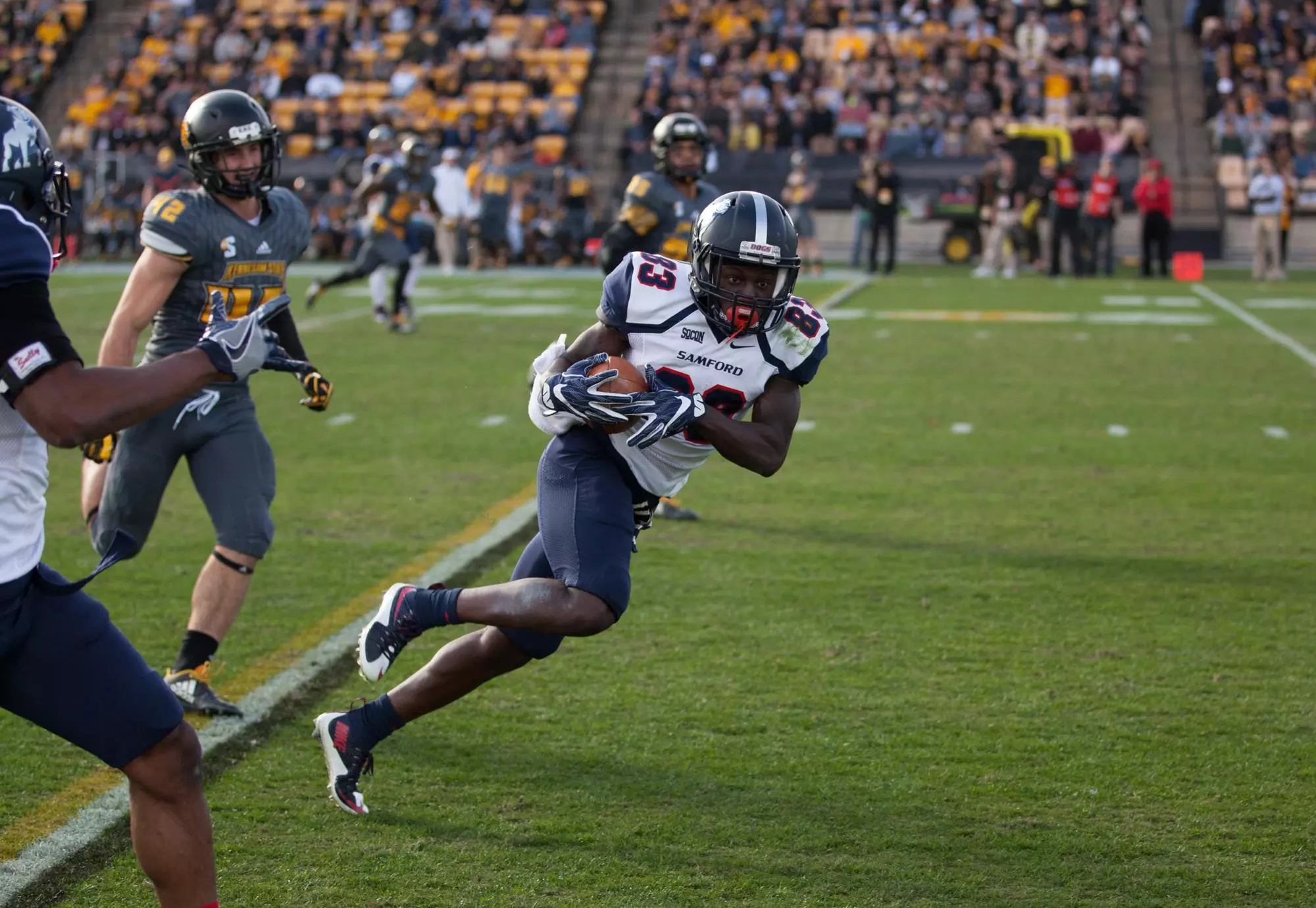 Devan Ware Chris Shelling - Football - Samford University Athletics