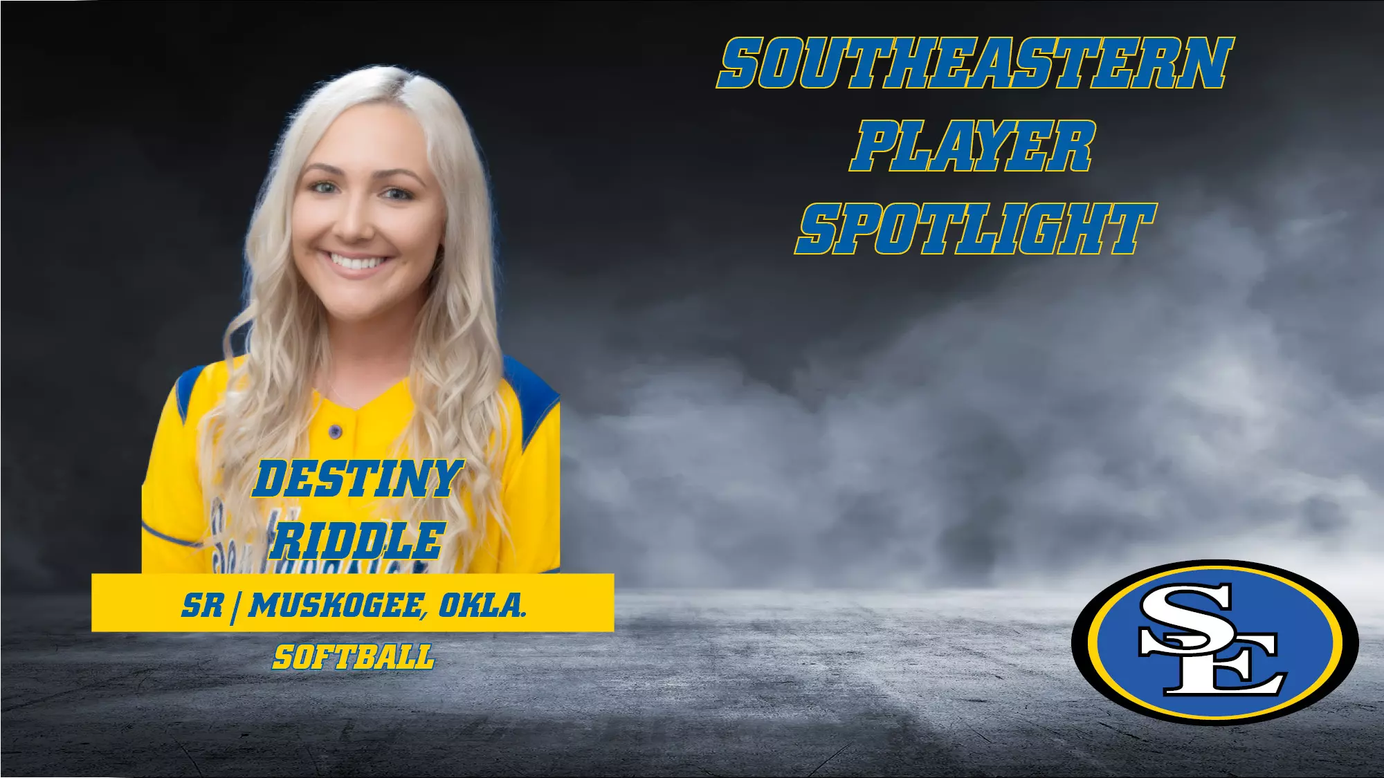 Destinie Riddle Storm Spotlight: Destiny Riddle - Southeastern Oklahoma State ...