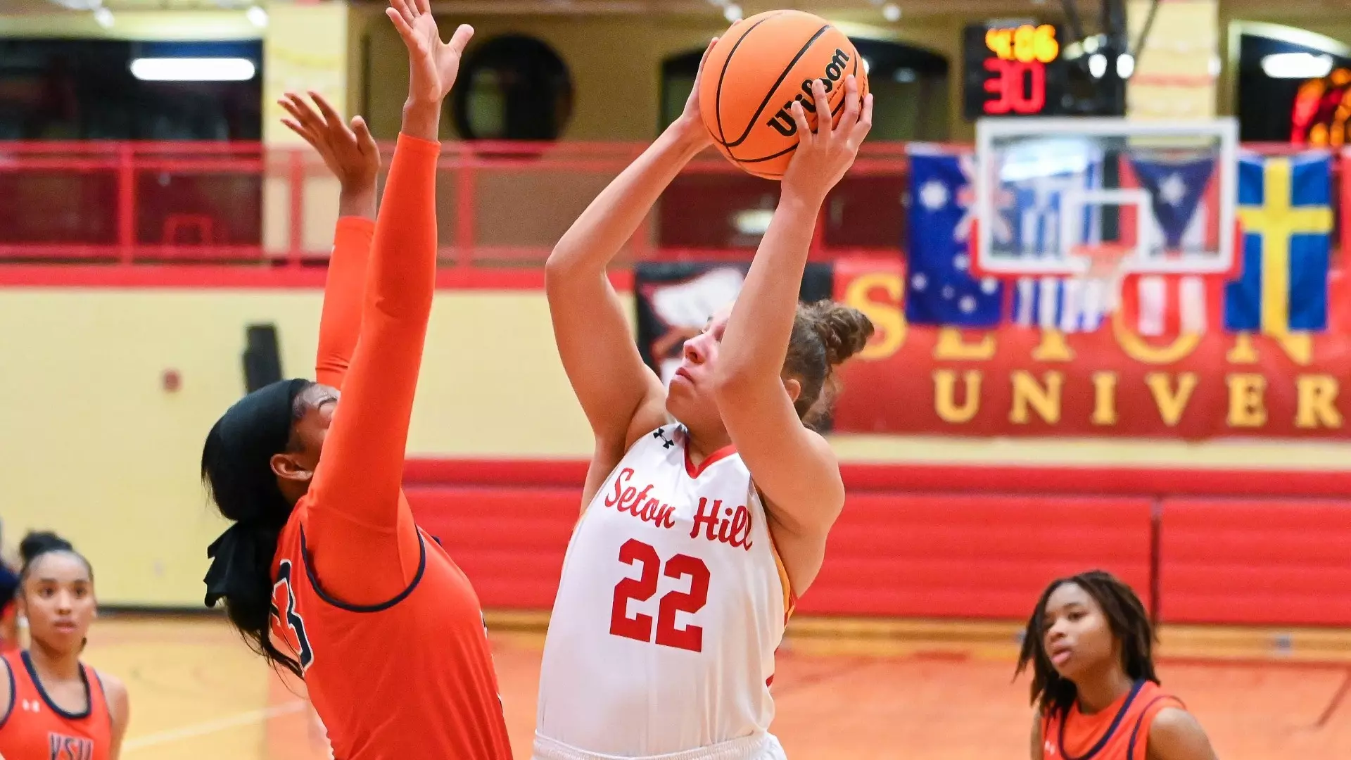 Nora Rafferty Sakeria Haralson - Women's Basketball - Seton Hill University Athletics
