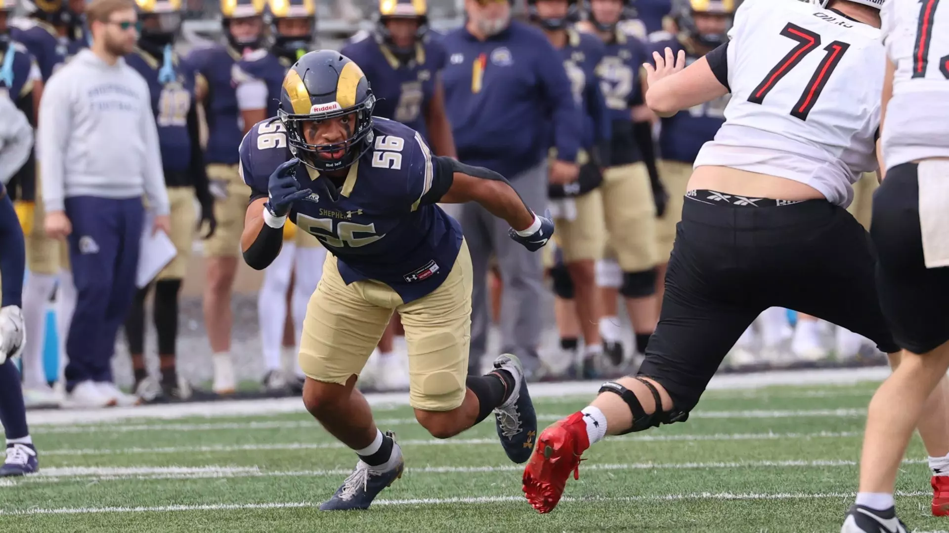 John Reed Queen Jalon Edwards - Football - Shepherd University Athletics