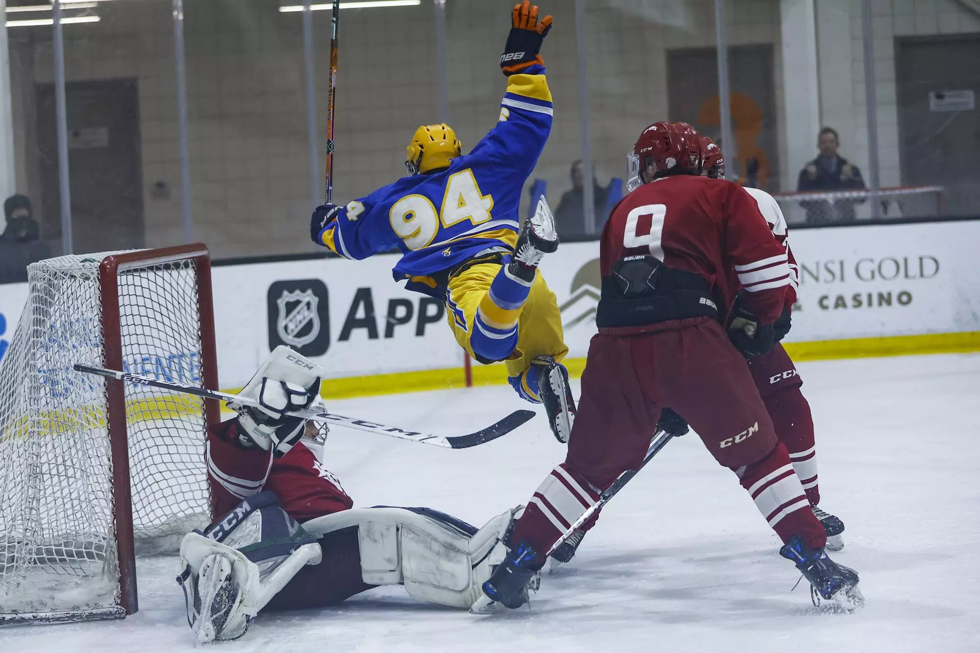 Brooks Roth Donovan Garcia - Men's Ice Hockey - San Jose State University Club Sports