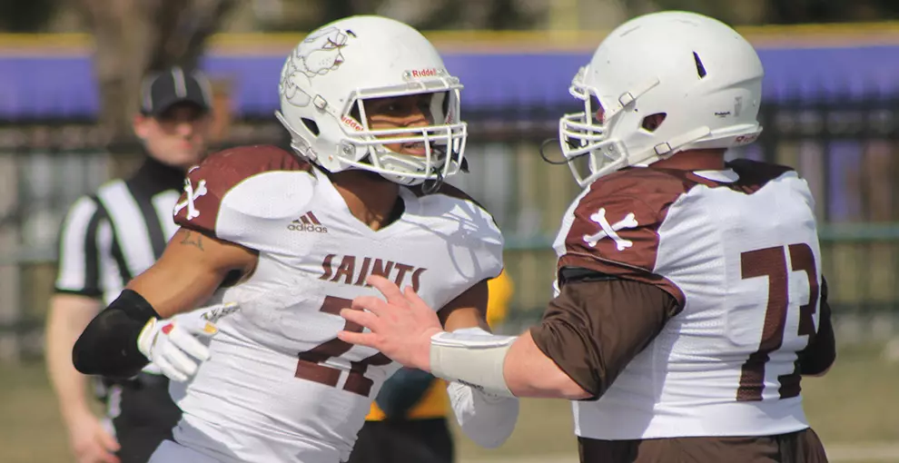 Said Ravanfar Football Special Teams Come Up Big in 28-20 Win Over TIU - University of St ...