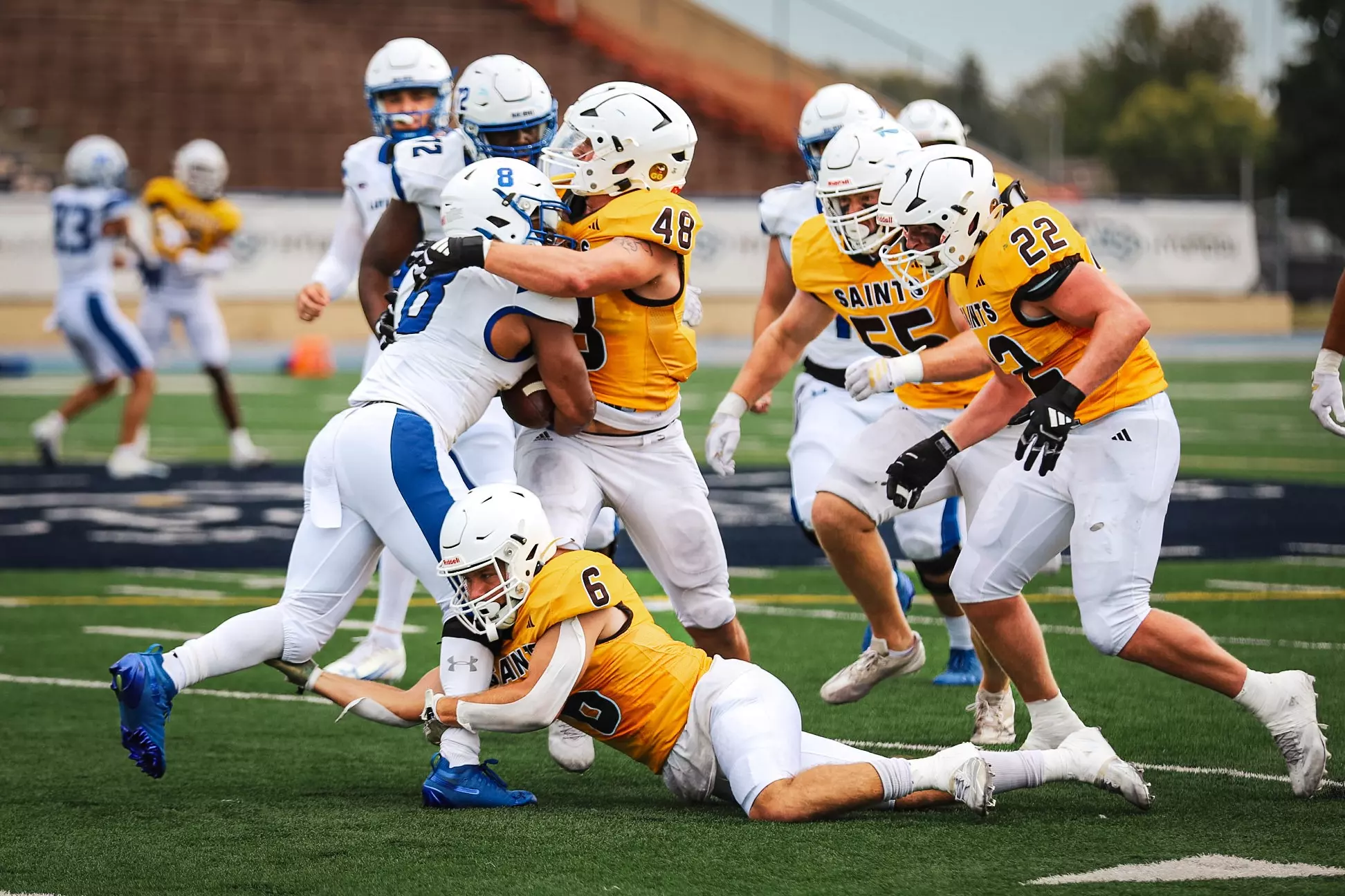 Football Game Notes 9 No. 22 Saint Francis, Ind. (72, 21) at St