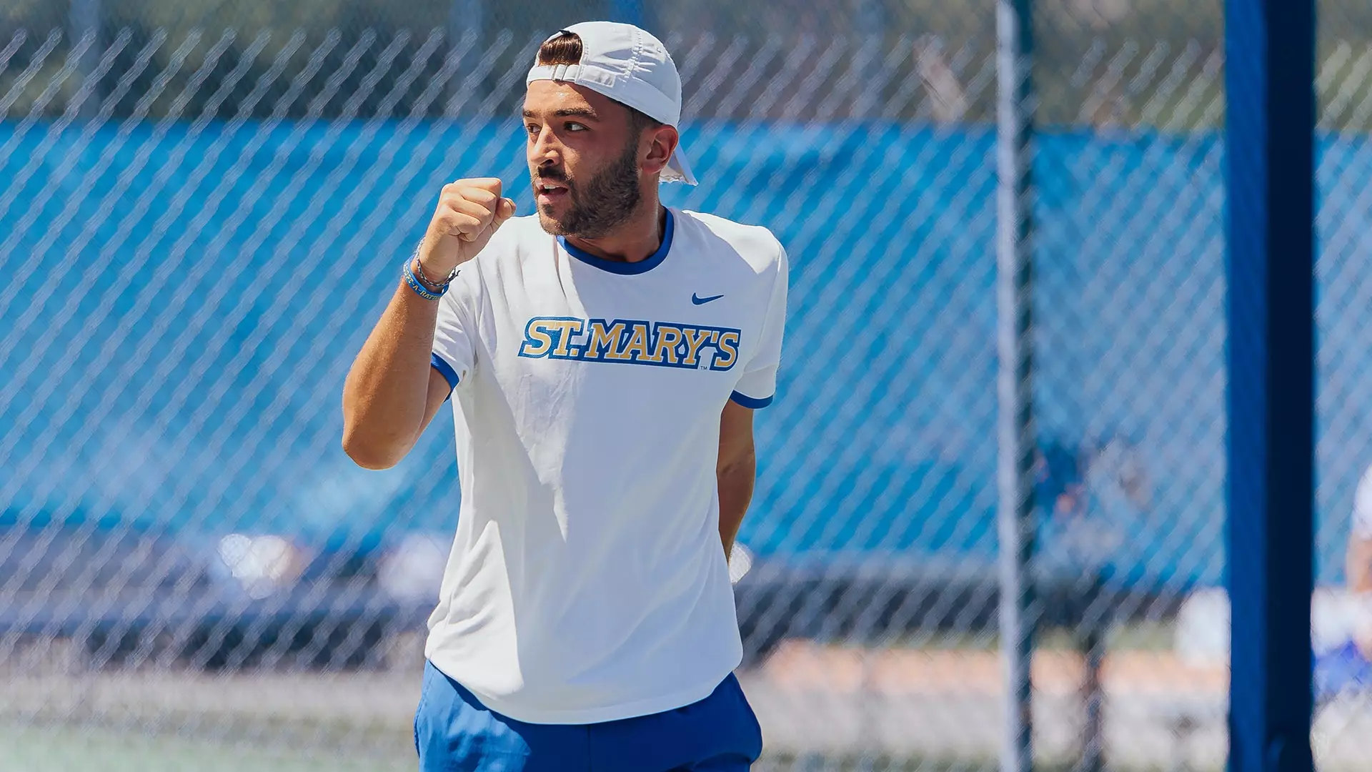 Clay Roe Aaron Ben Anton - Men's Tennis - St. Mary's University Athletics