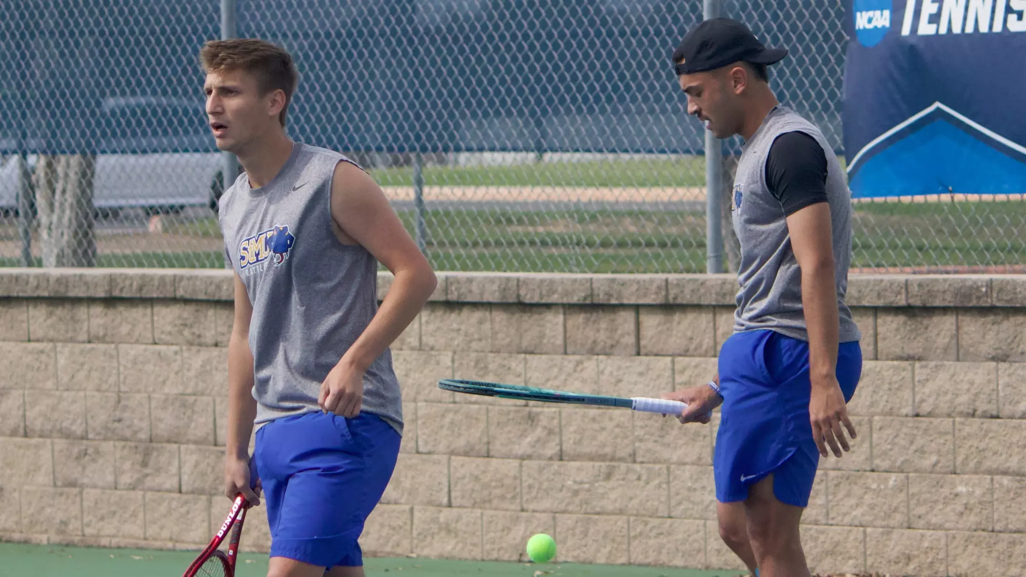 Clay Roe Aaron Ben Anton - Men's Tennis - St. Mary's University Athletics