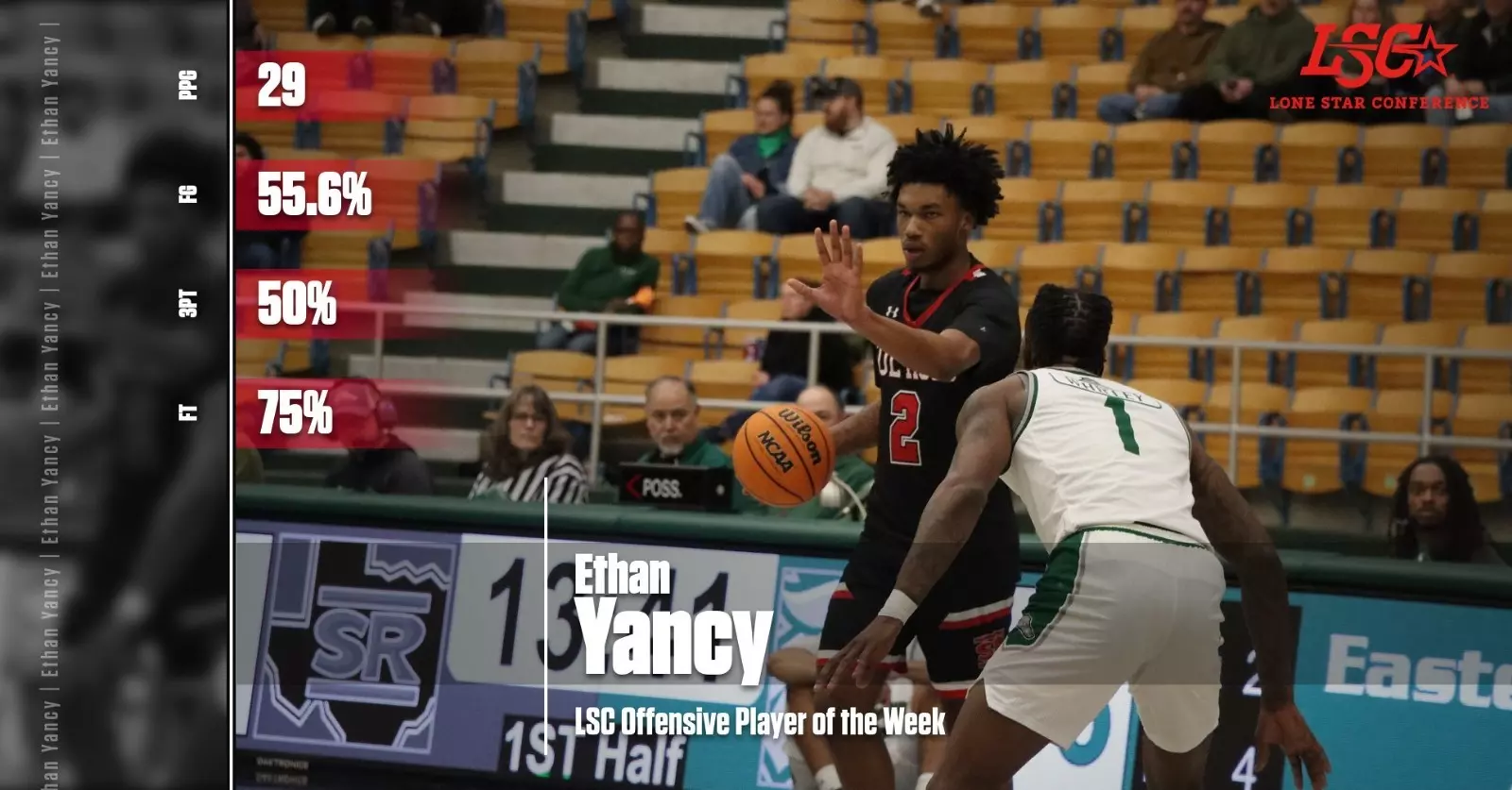 Yancy Earns Lone Star Conference Honors - Sul Ross State University ...