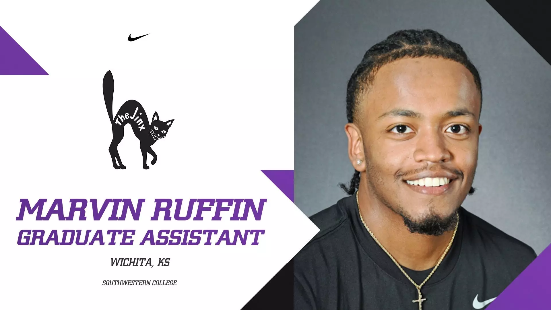 Cevin Clark Southwestern College Men’s Basketball Welcomes Marvin Ruffin to ...