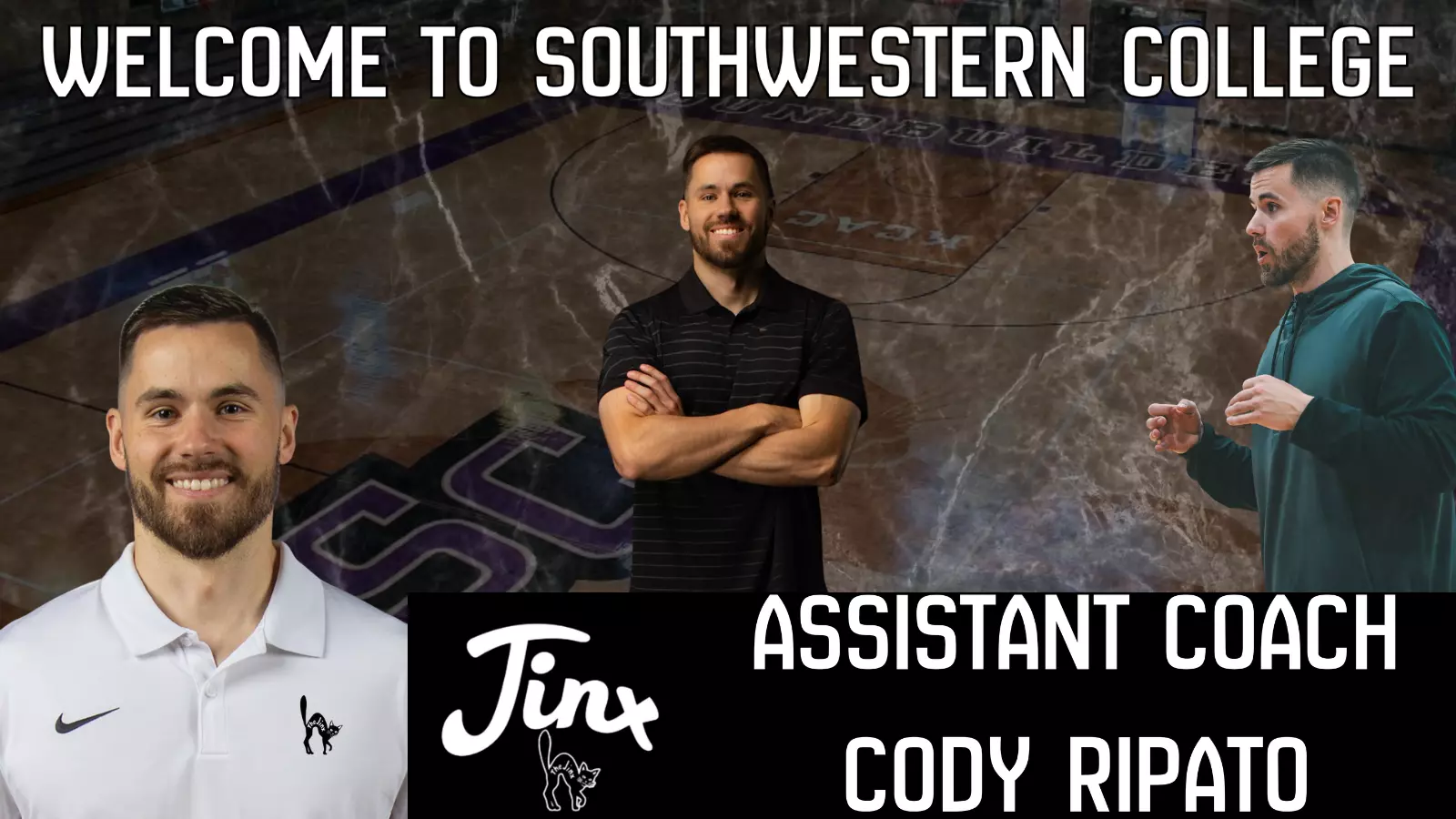 Cevin Clark Southwestern College Men's Basketball Announced Hiring of Cody Ripato ...