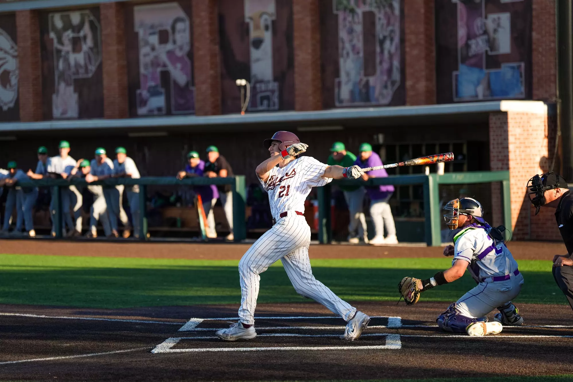 Trinity Baseball Feild Tiger Baseball Bashes Their Way Past Southwestern In Doubleheader ...