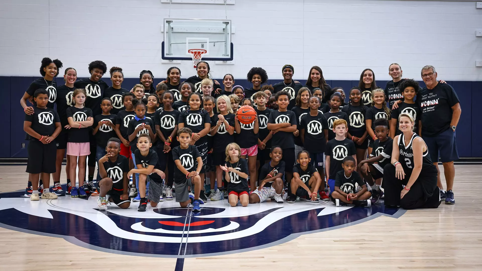 Mamba and Mambacita Sports Foundation Teams up with Huskies to Host Camp for Kids - University