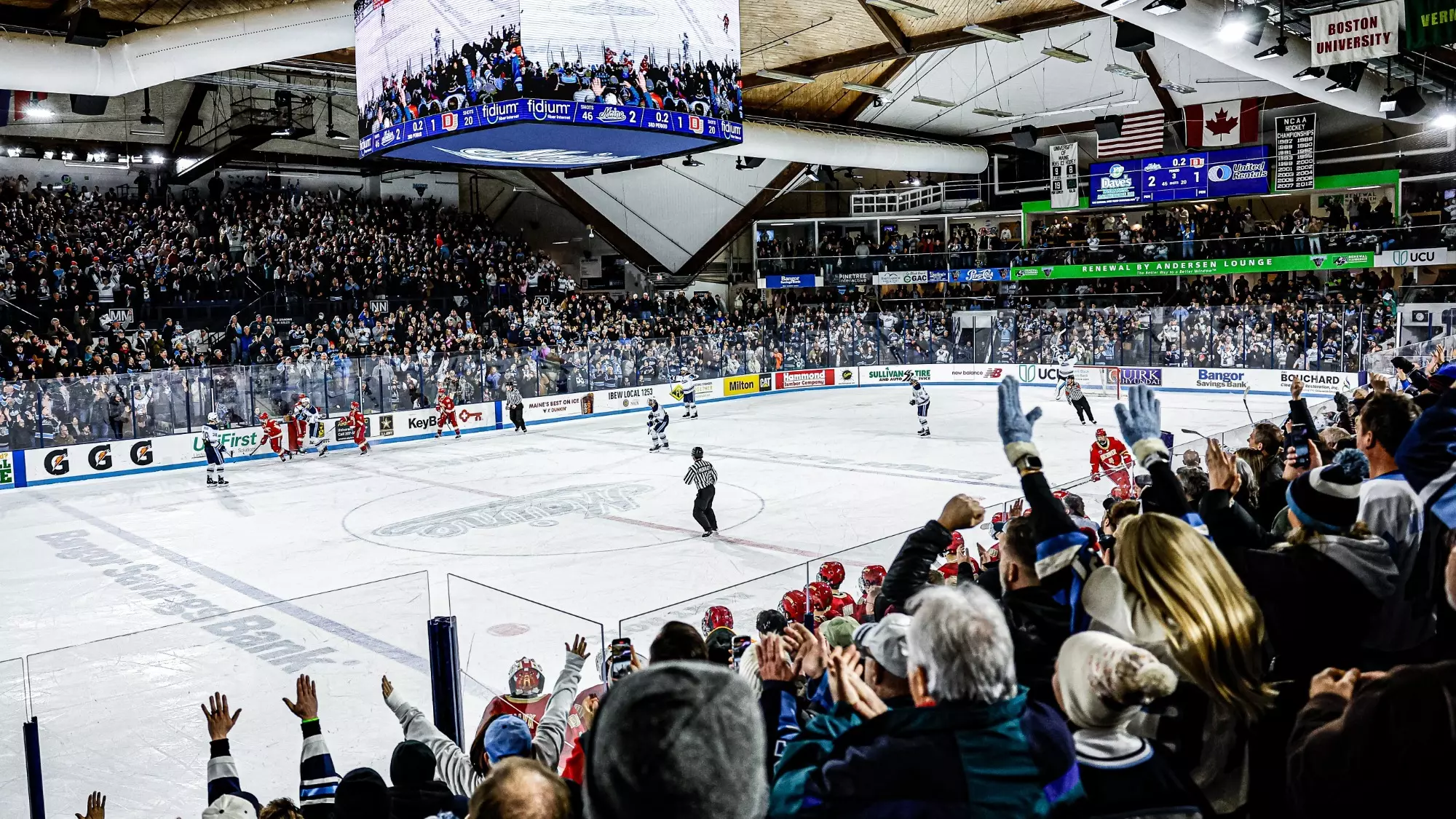 Maine Athletics details fan experience upgrades for Alfond Arena for