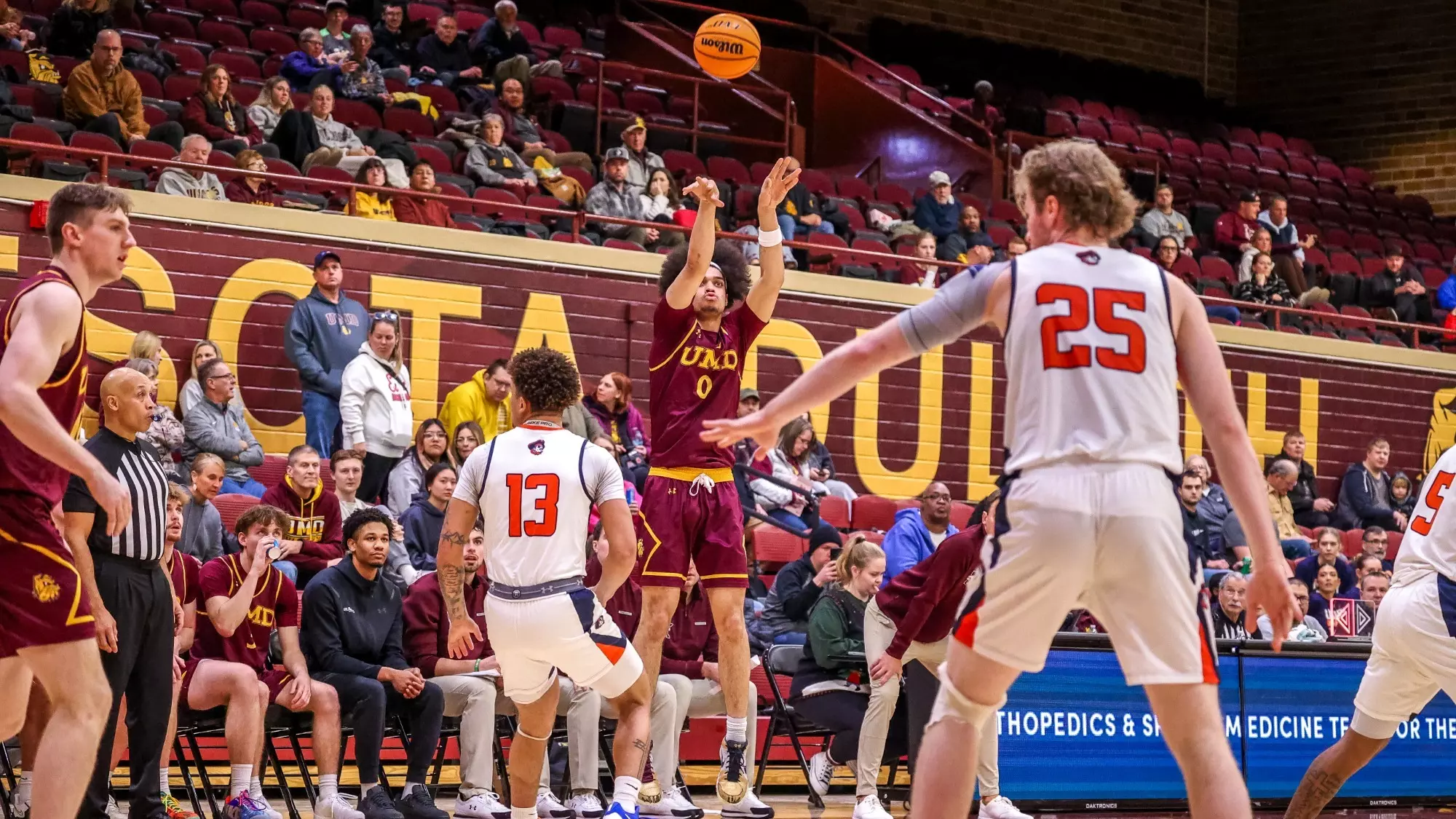 Isaac Rader Jackson Fowlkes - Men's Basketball - UMD Athletics