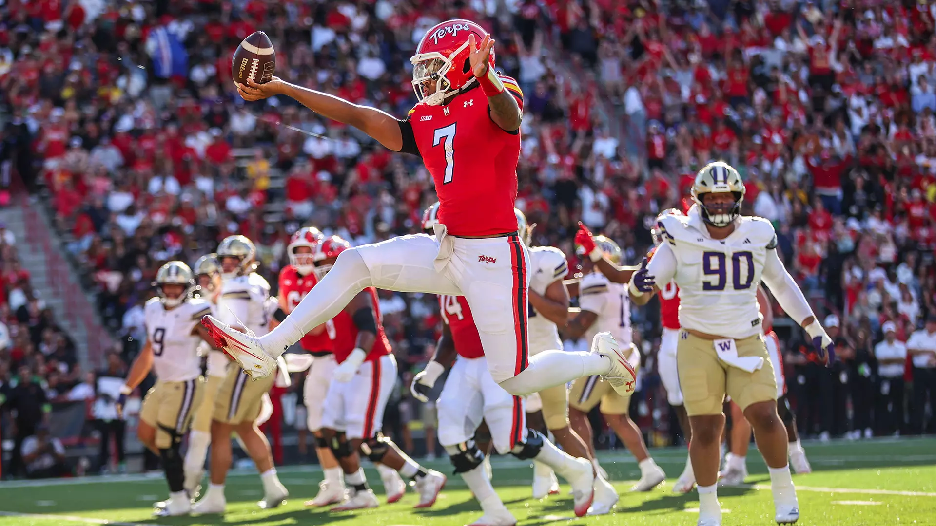 Malik Washington - Football - University of Maryland Athletics