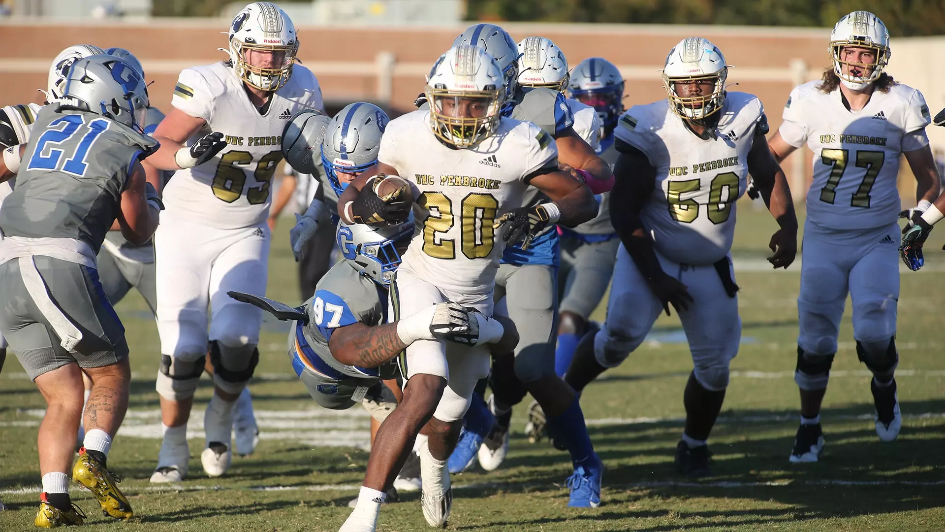 Carson Pierce JaQuan Kelly - Football - UNCP Athletics