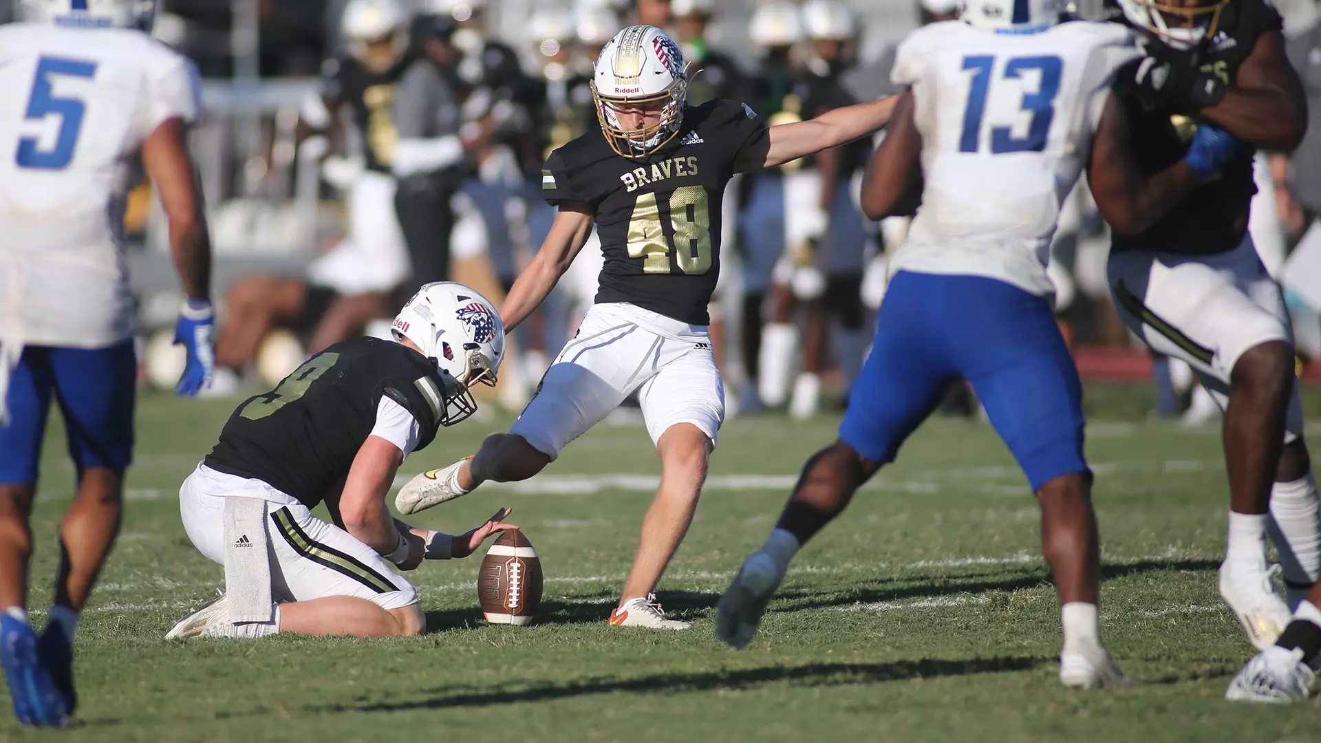 Carson Pierce Ty Woods - Football - UNCP Athletics