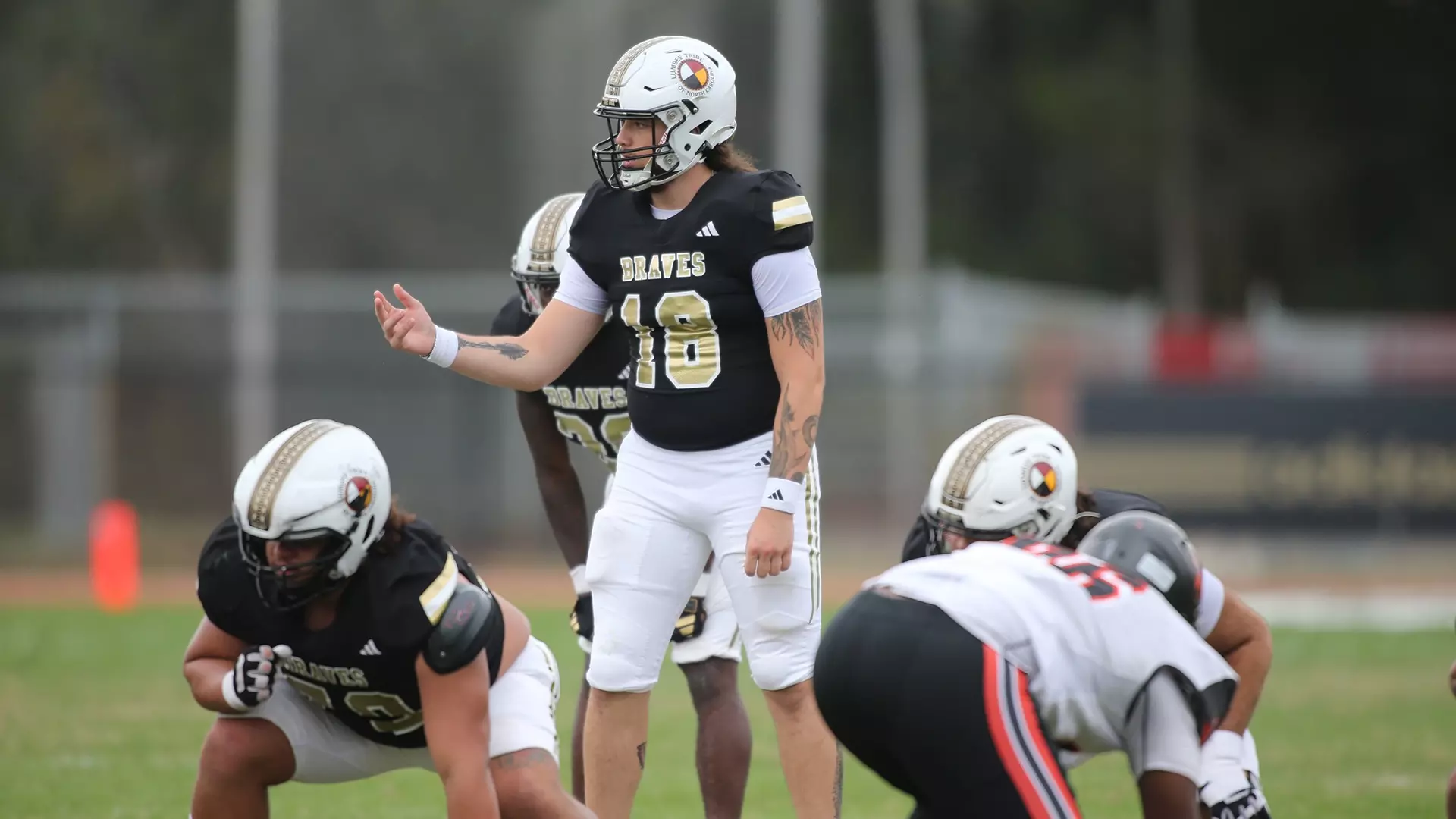 Carson Pierce Caleb Locklear - Football - UNCP Athletics
