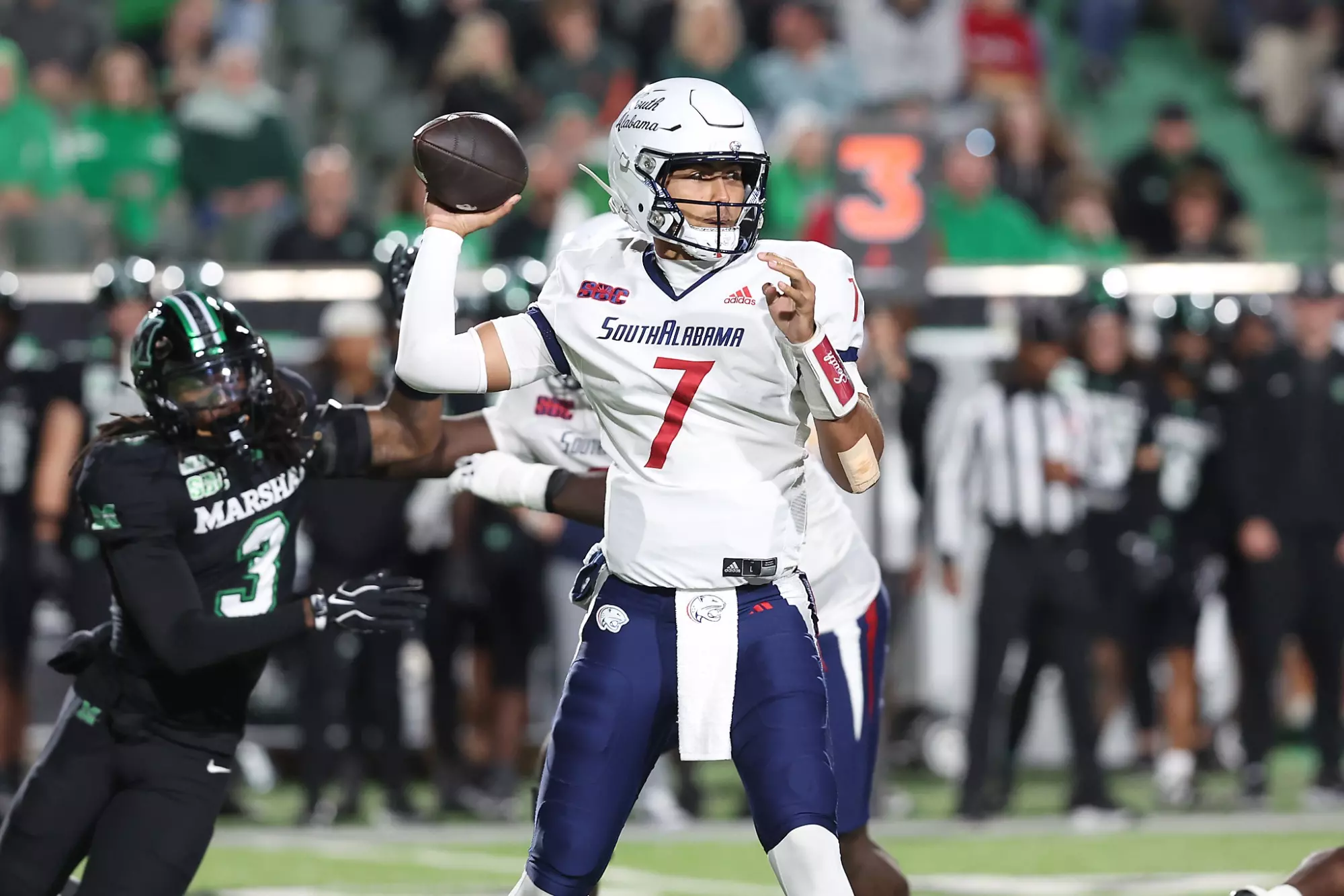 Fall Score 13 Herd Score Late as Jags Fall in Huntington. - University of South ...