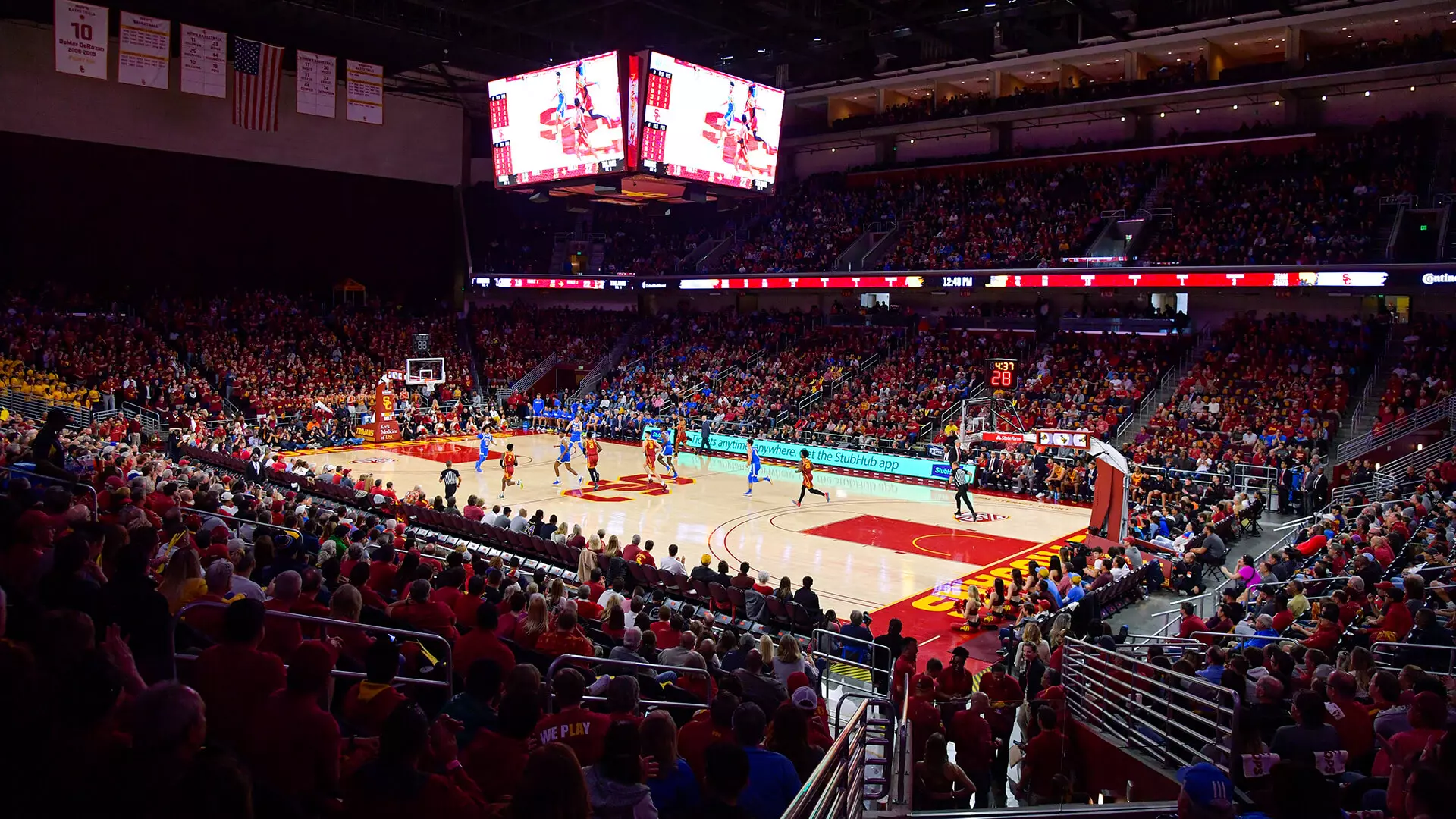 USC’s Indoor Athletic Events At Galen Center Return To Full Capacity