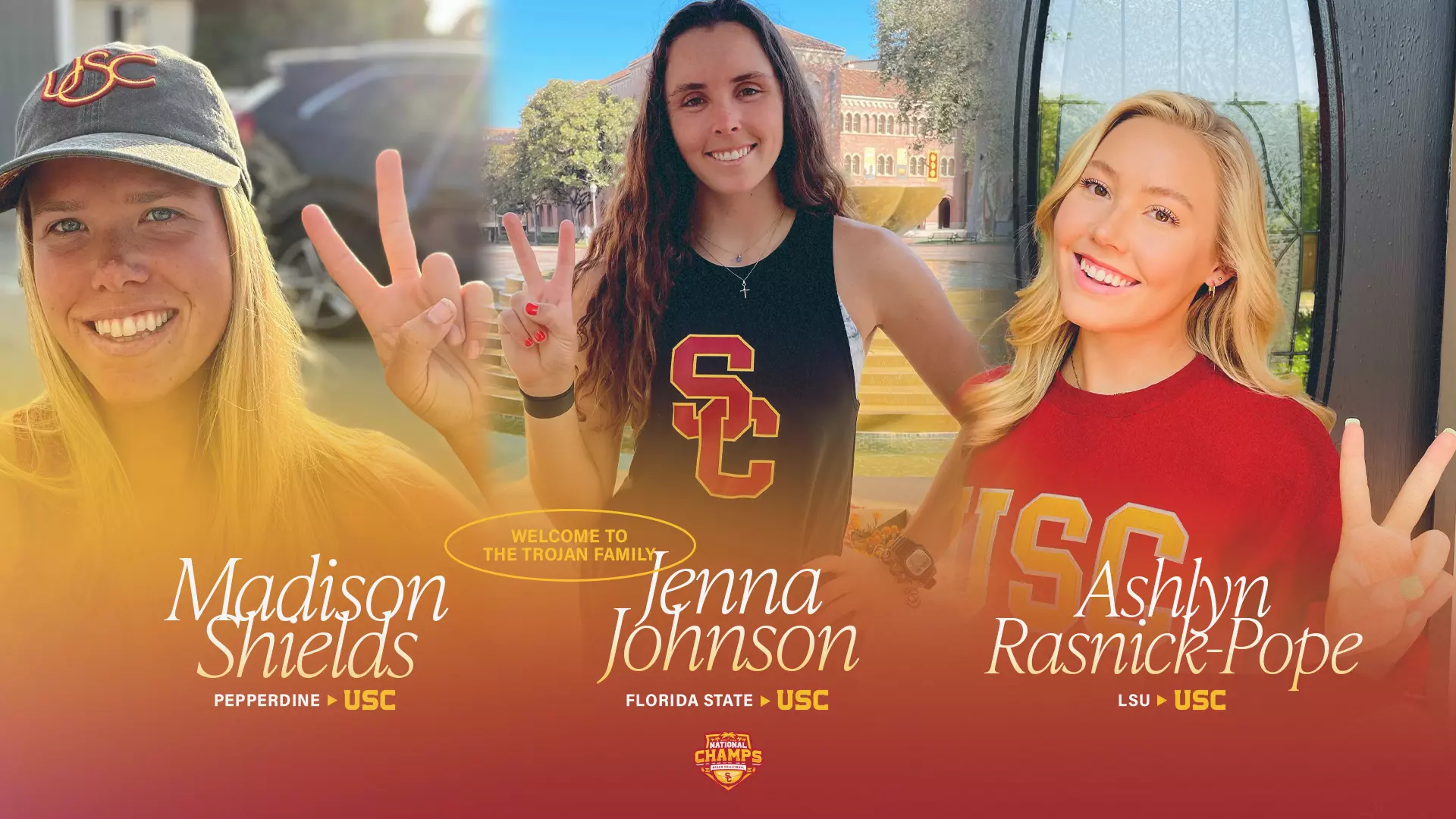 USC Beach Volleyball Adds Three Transfers to 2023 Roster - USC Athletics